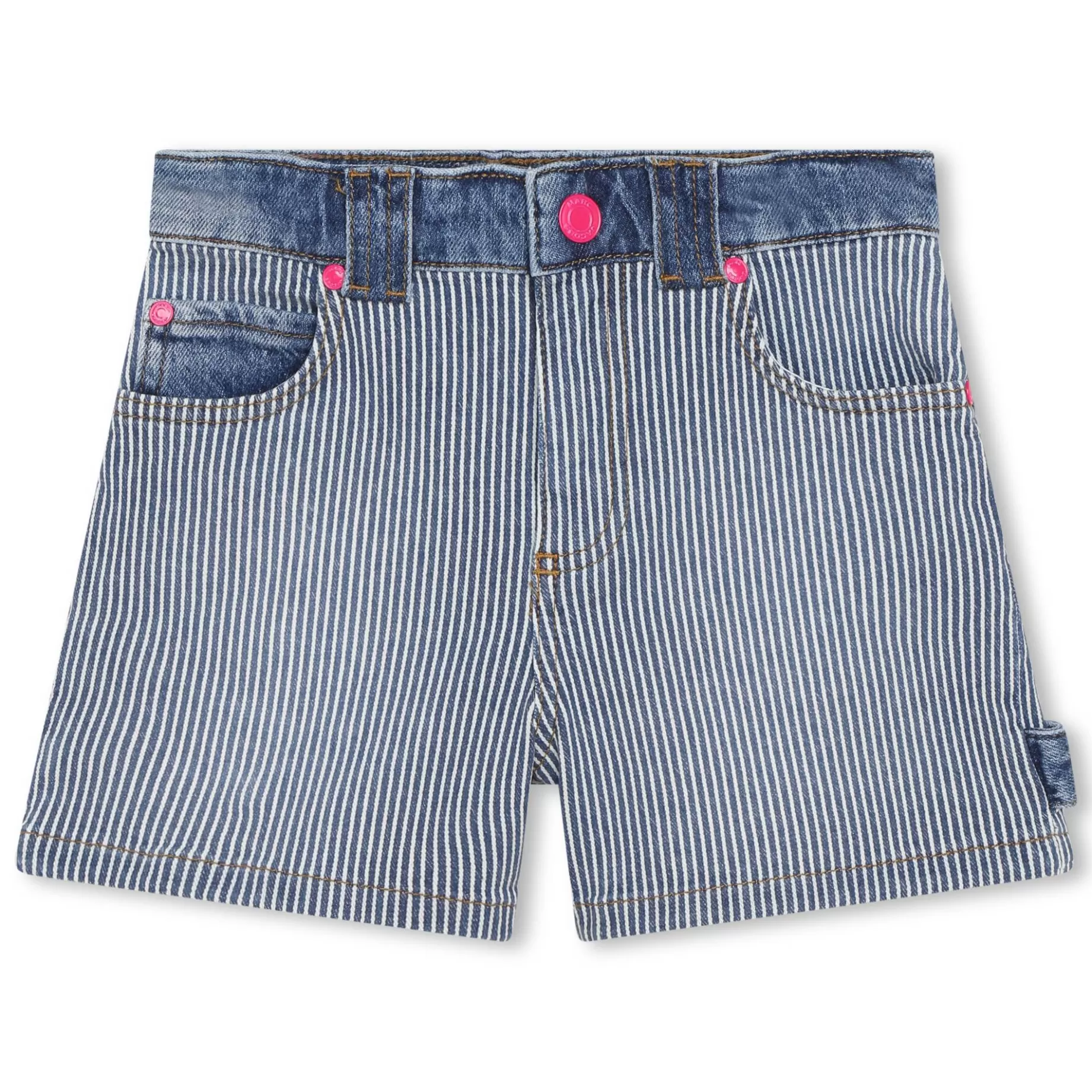 5-Pocket Striped Denim Shorts^MARC JACOBS Store