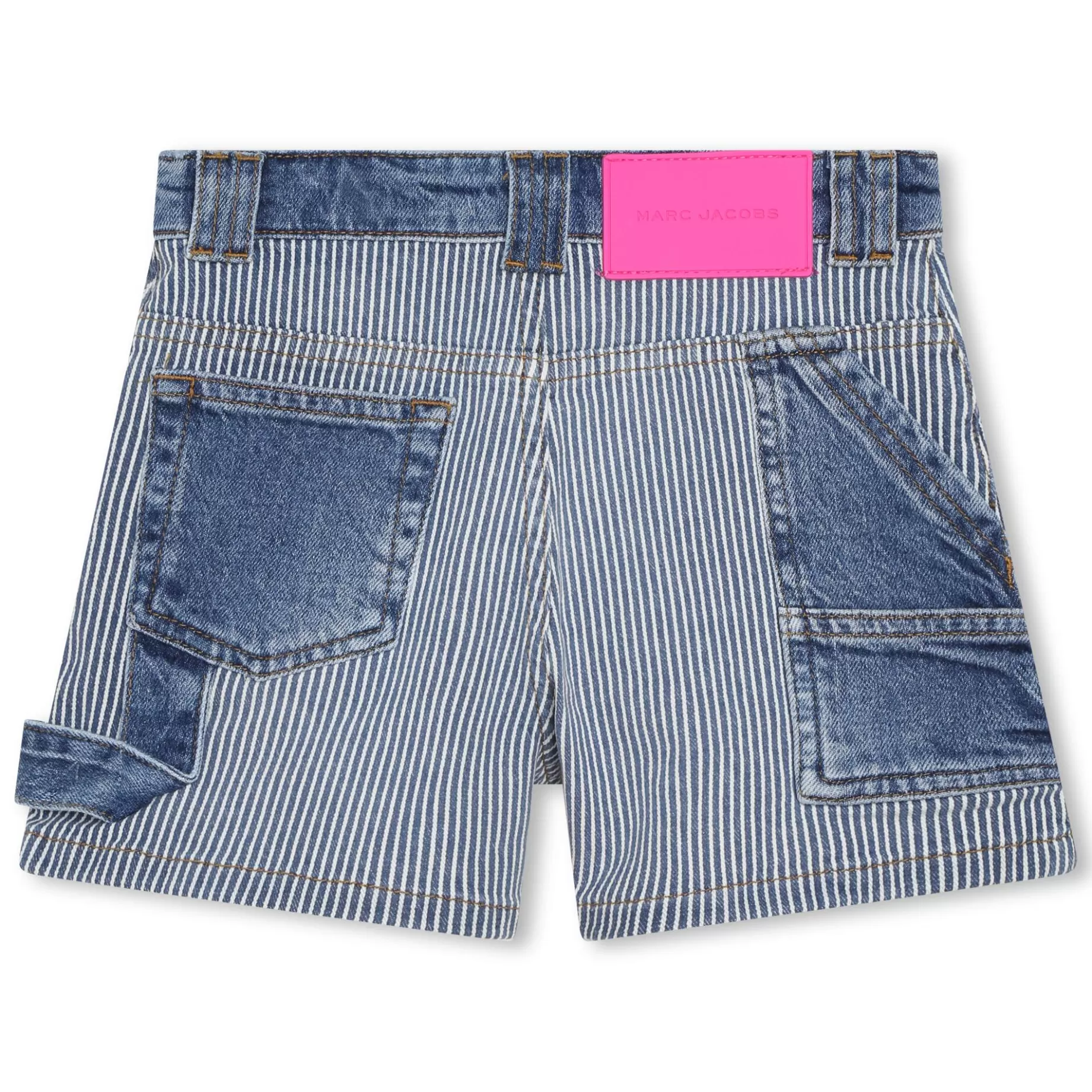 5-Pocket Striped Denim Shorts^MARC JACOBS Store