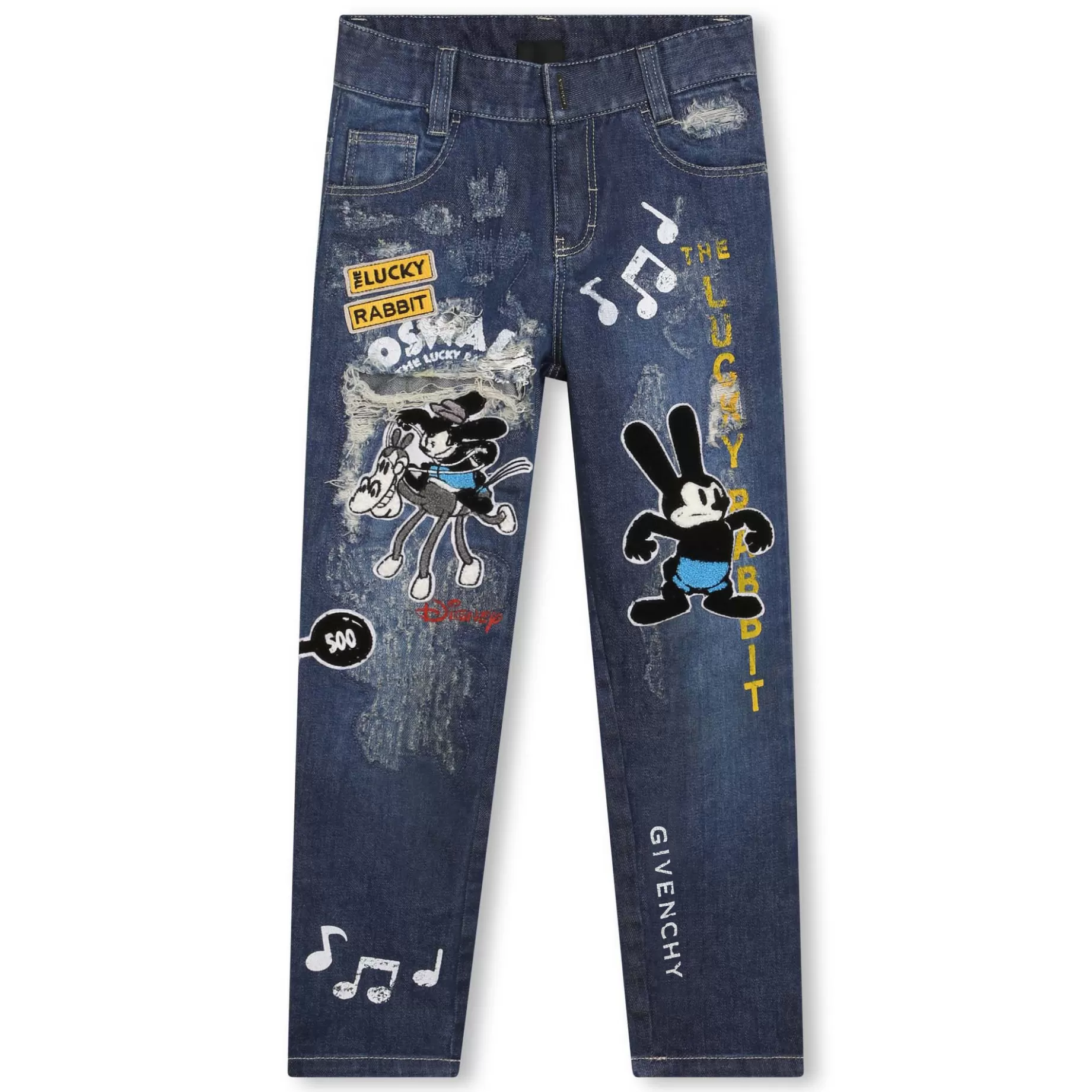 Adjustable Cotton Jeans^GIVENCHY Best