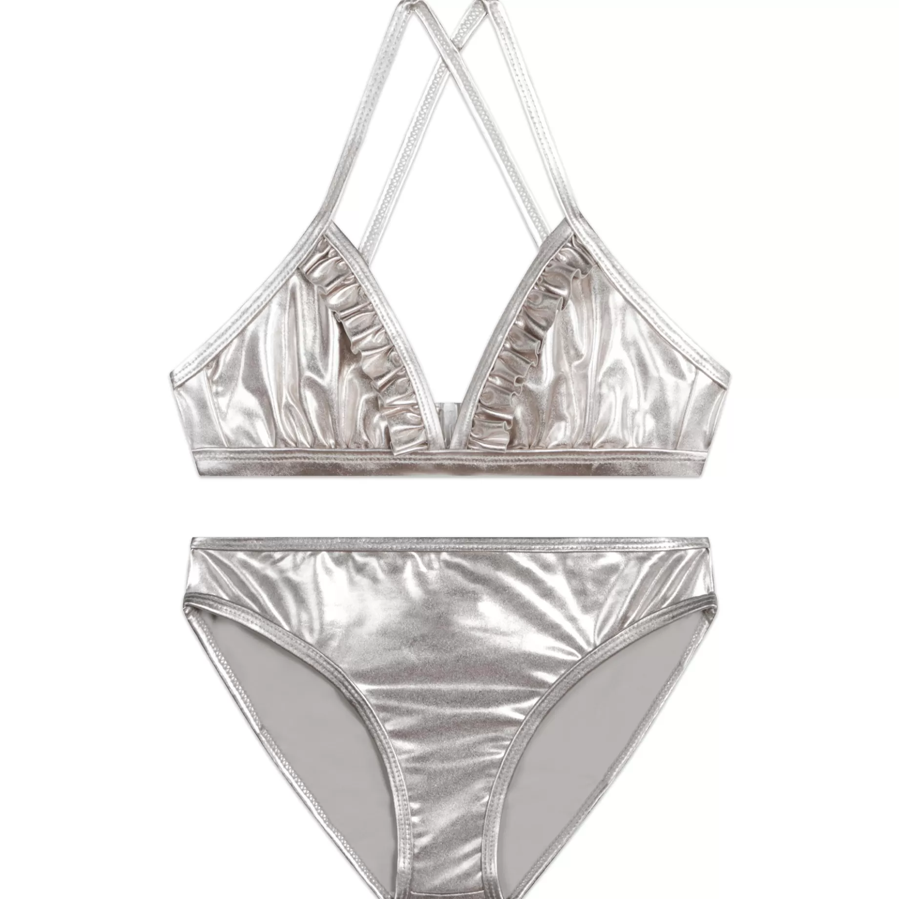 Bathing Suit With Frill^MICHAEL KORS Flash Sale