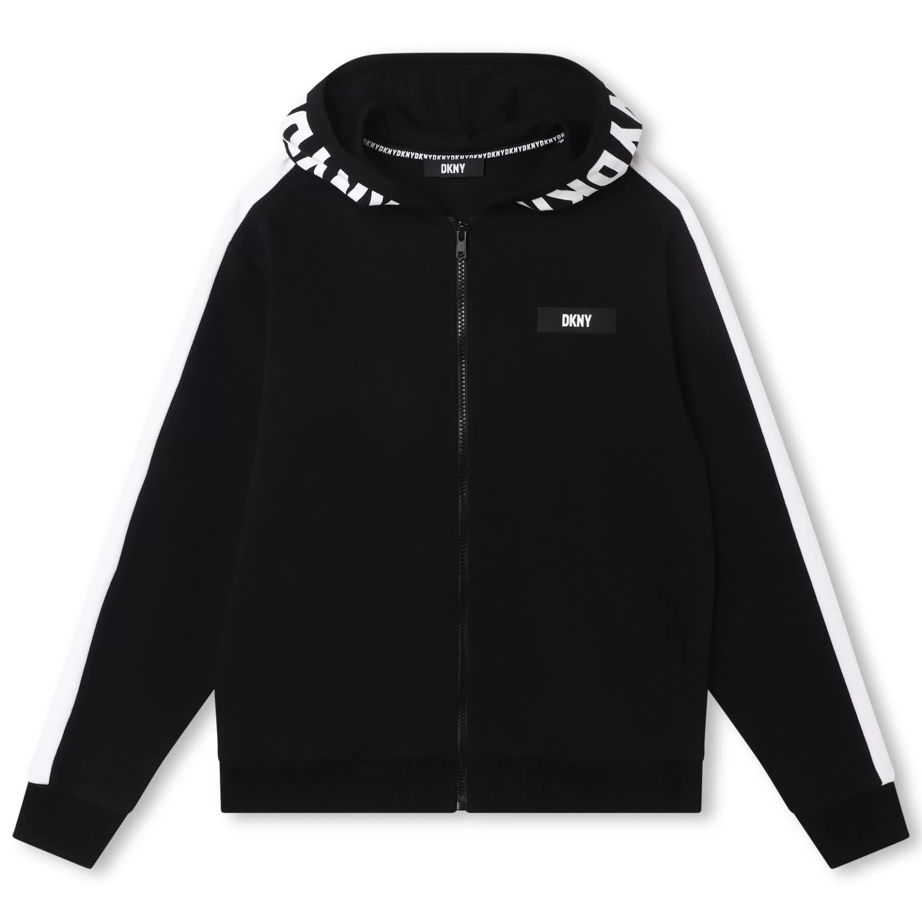 Bi-Colour Zip-Up Sweatshirt^DKNY Store