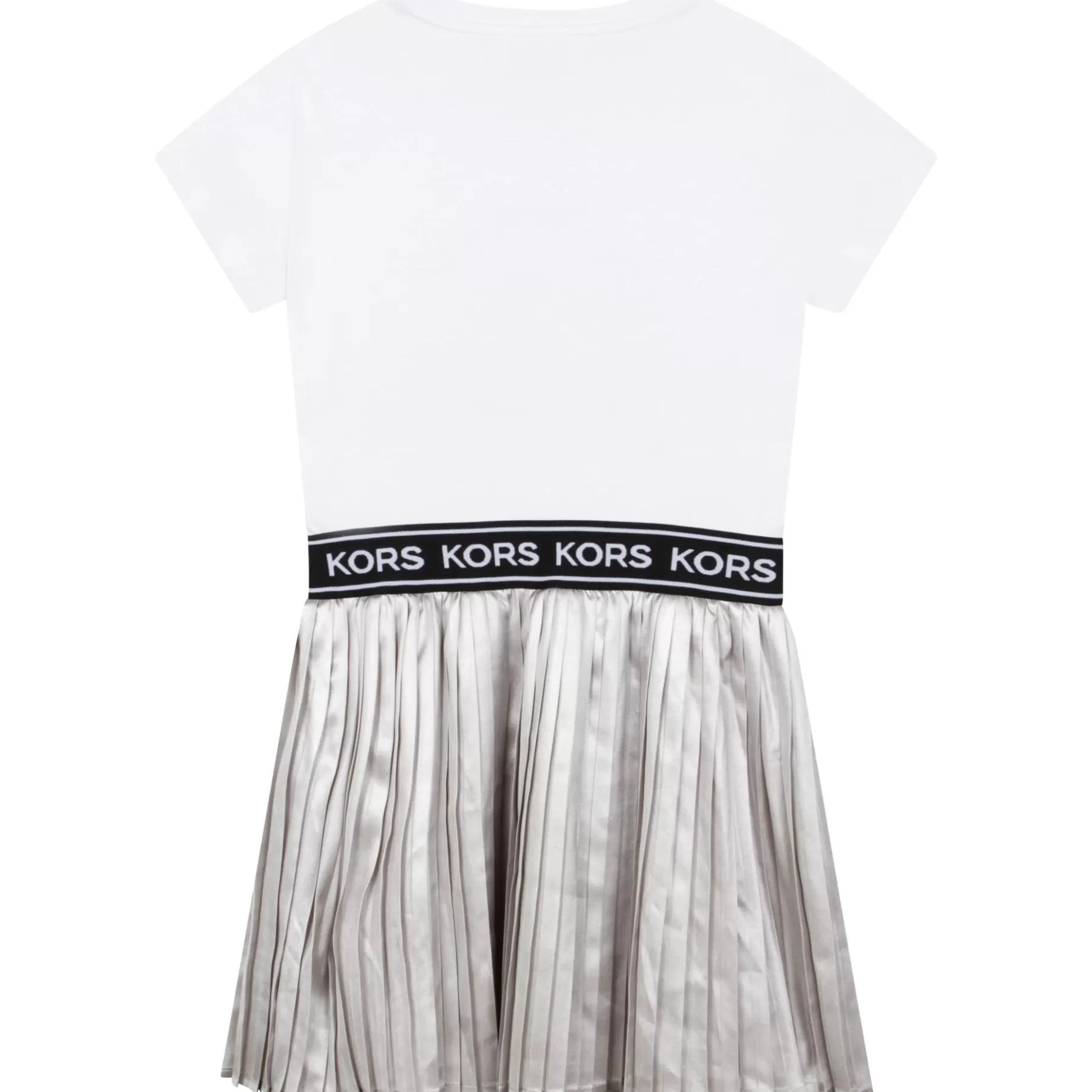 Bi-Material Pleated Dress^MICHAEL KORS Clearance