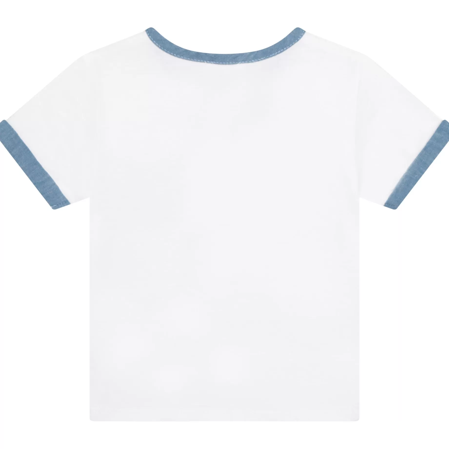 Bi-Material Pocket T-Shirt^CARREMENT BEAU Outlet