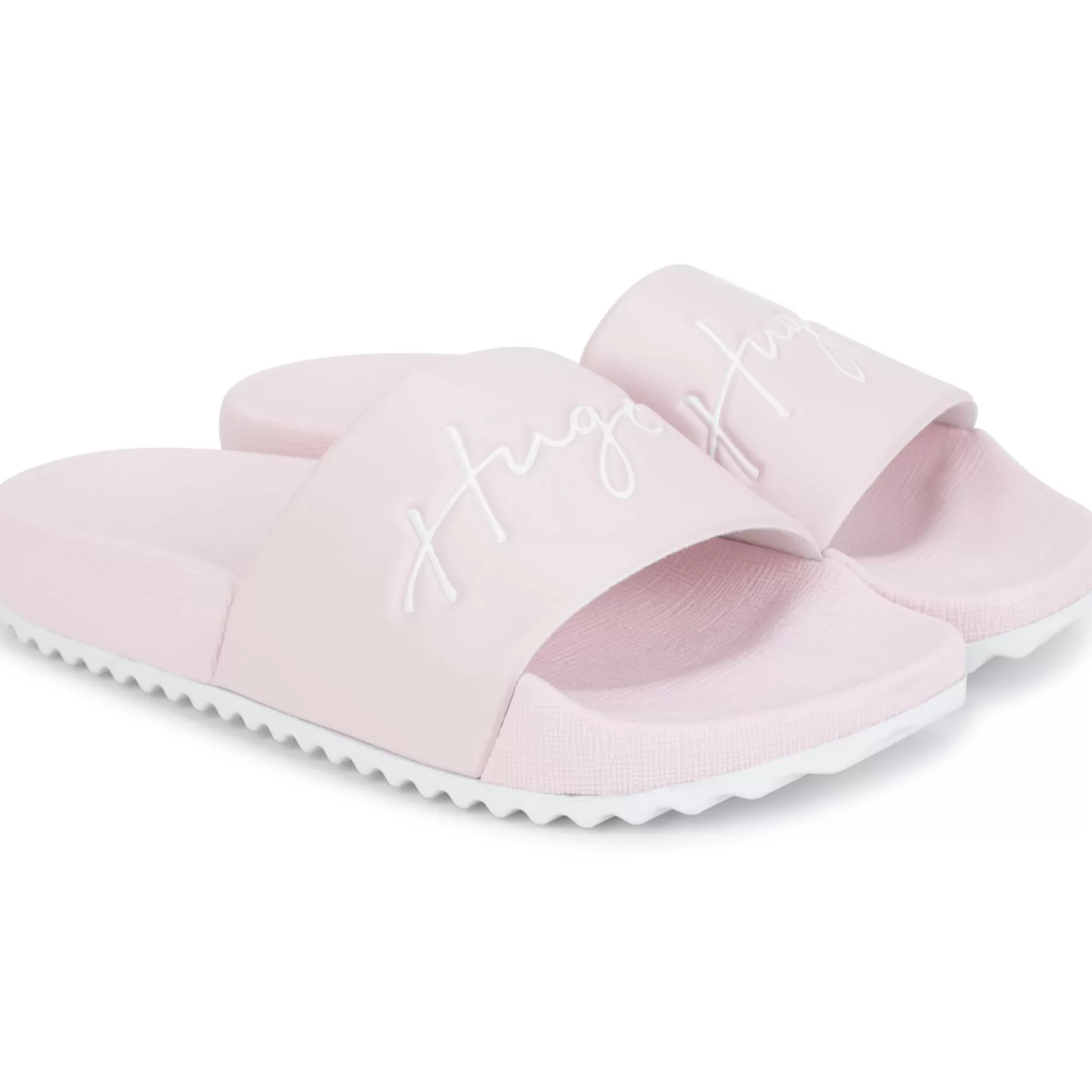 Branded Slide Sandals^HUGO Shop