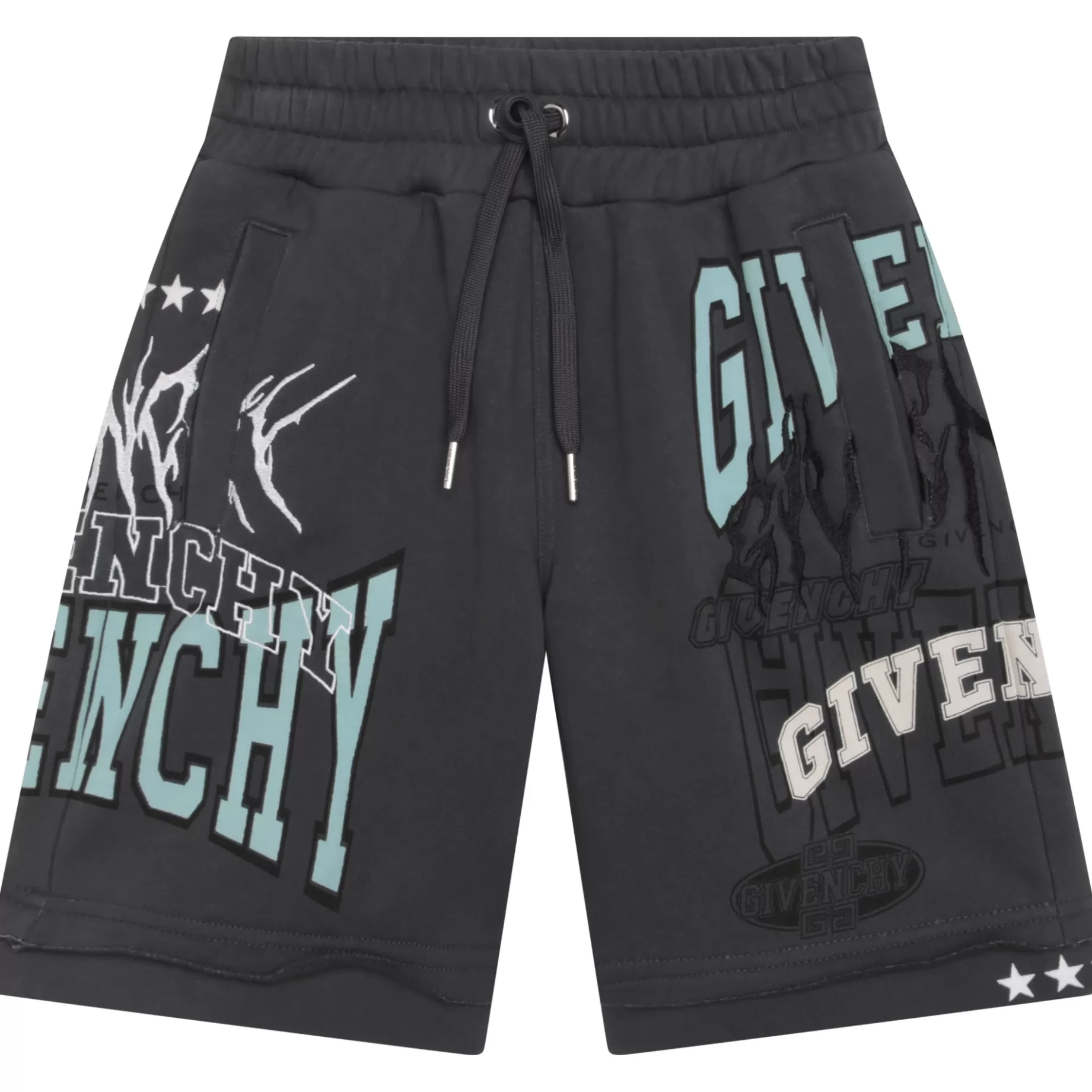 Brushed Fleece Bermuda Shorts^GIVENCHY Fashion