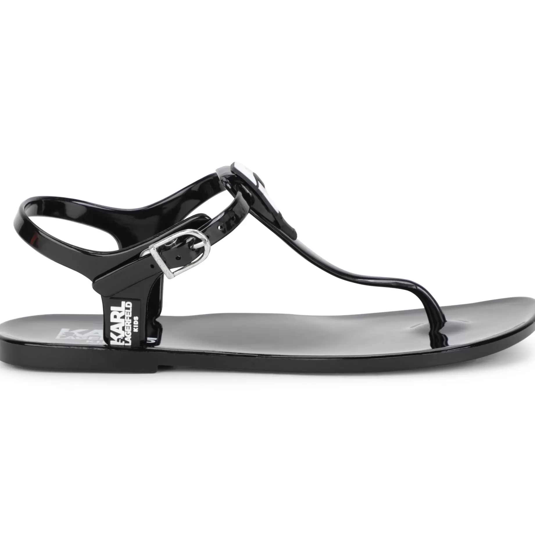 Buckled Slingback Sandals^KARL LAGERFELD KIDS Best Sale