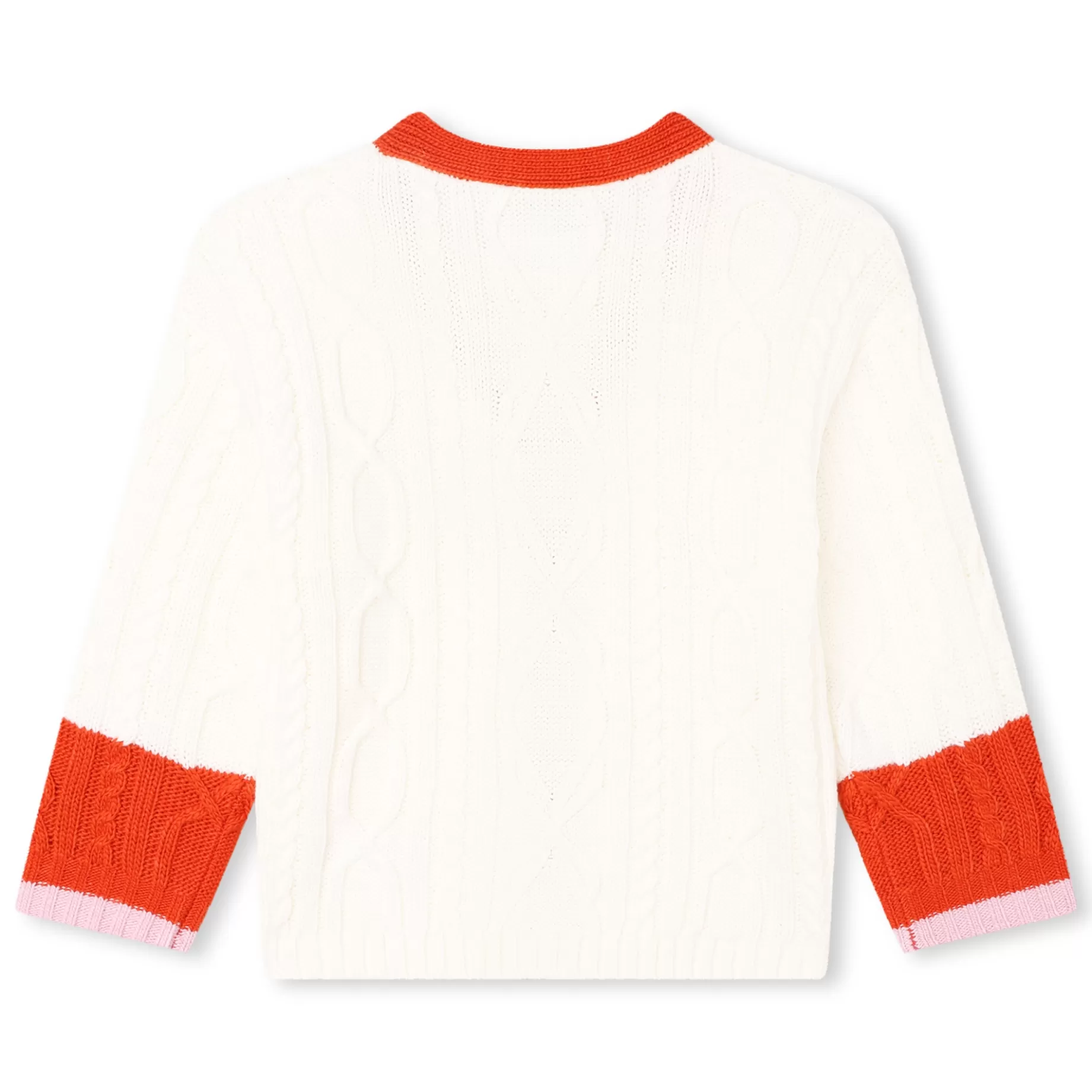 Cable-Knit Tricot Cardigan^KENZO KIDS Discount