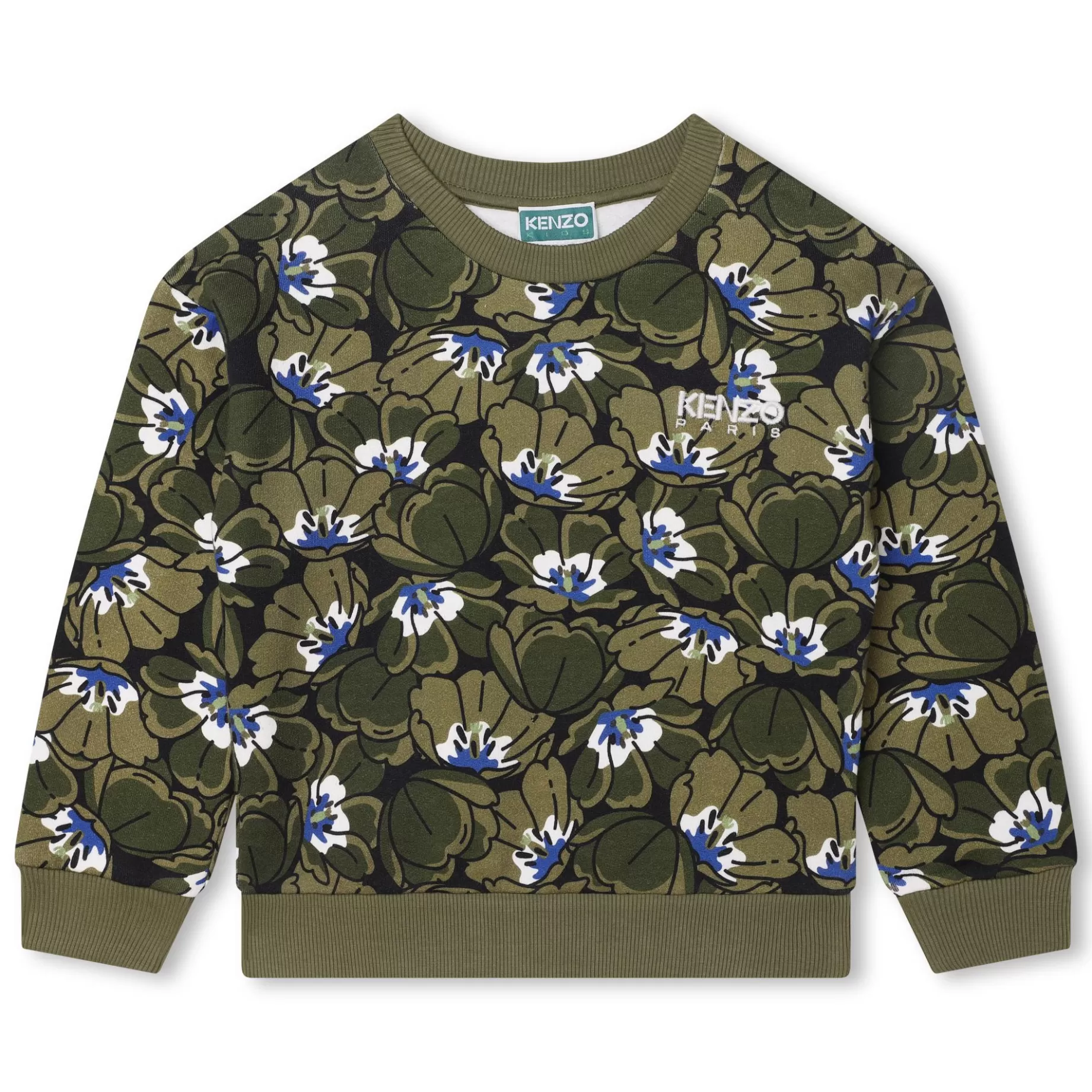 Camouflage-Print Sweatshirt^KENZO KIDS Cheap