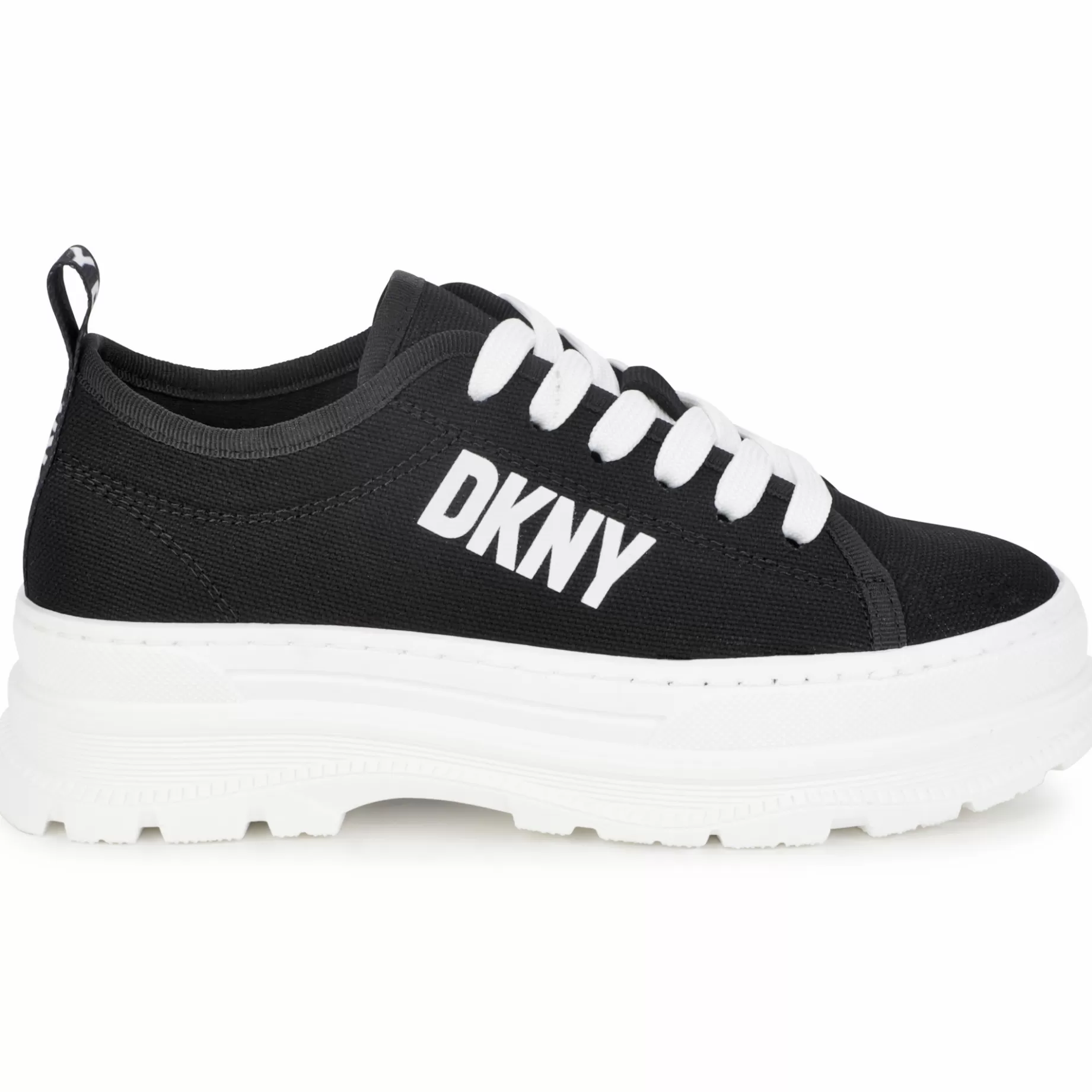 Canvas Lace-Up Trainers^DKNY Online