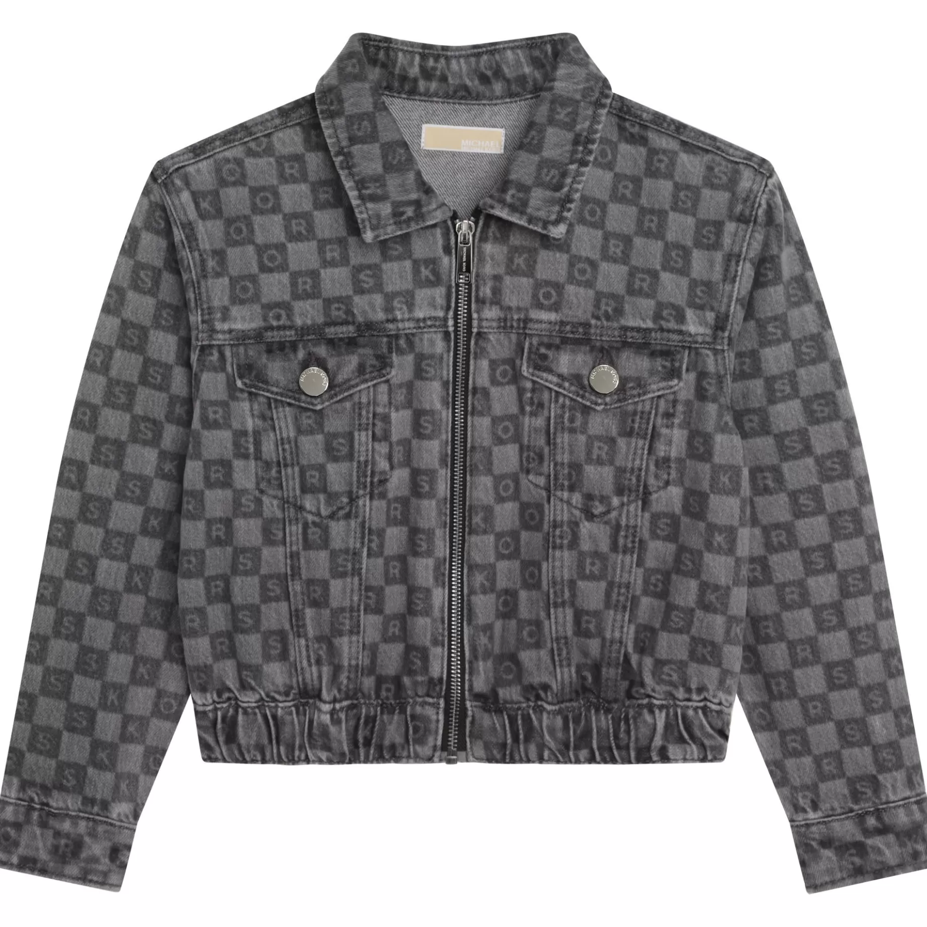 Chequered Denim Jacket^MICHAEL KORS Shop