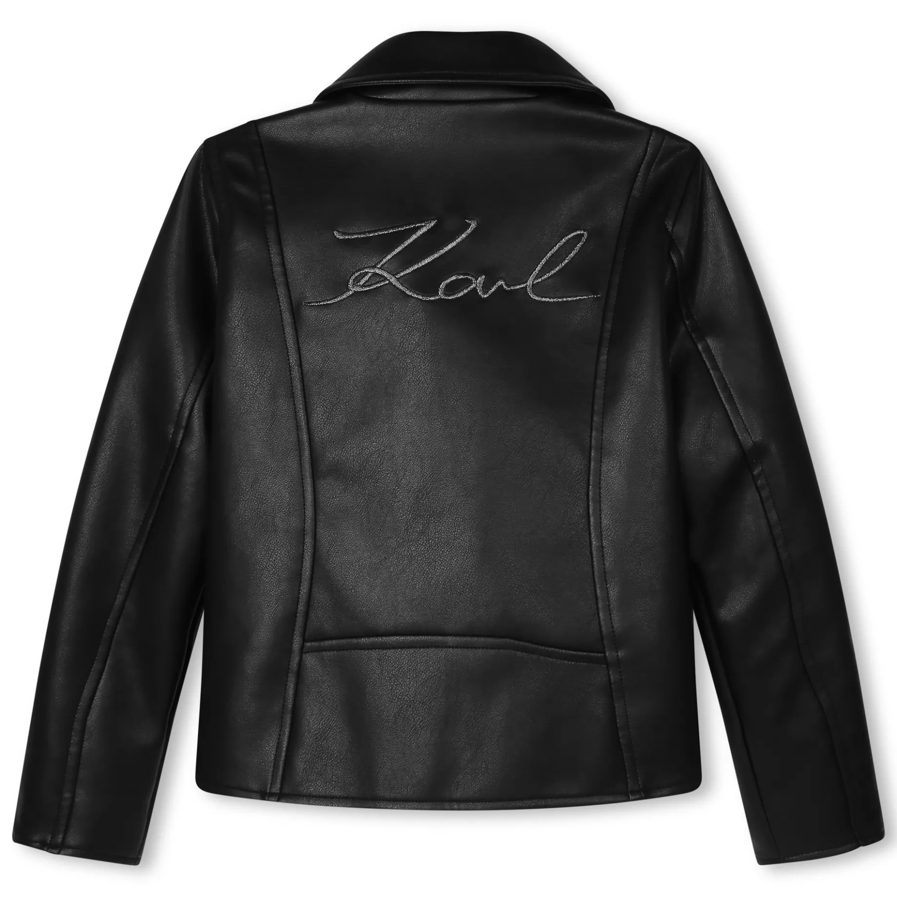 Coated Biker Jacket^KARL LAGERFELD KIDS Store