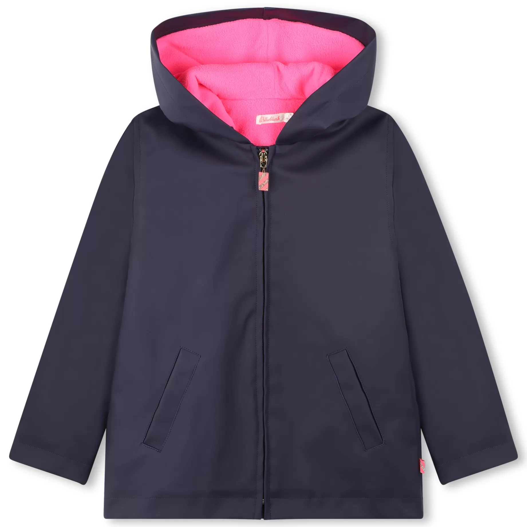 Coated Fabric Hooded Raincoat^BILLIEBLUSH Hot