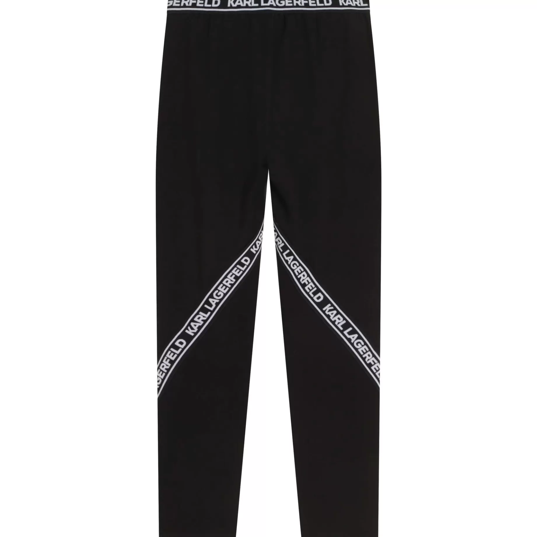 Contrast-Stripe Leggings^KARL LAGERFELD KIDS Discount