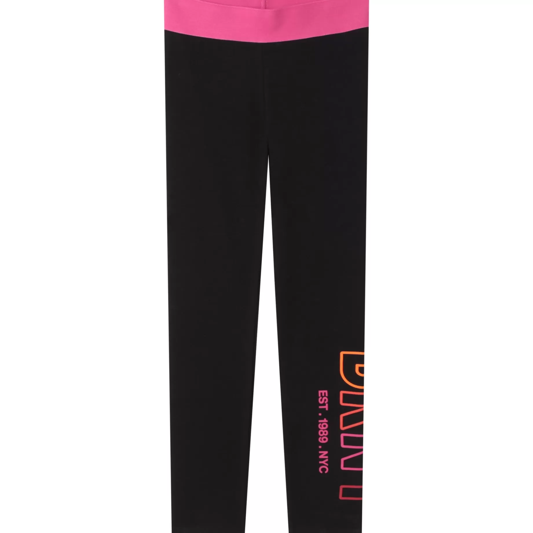 Contrast-Waist Leggings^DKNY Fashion