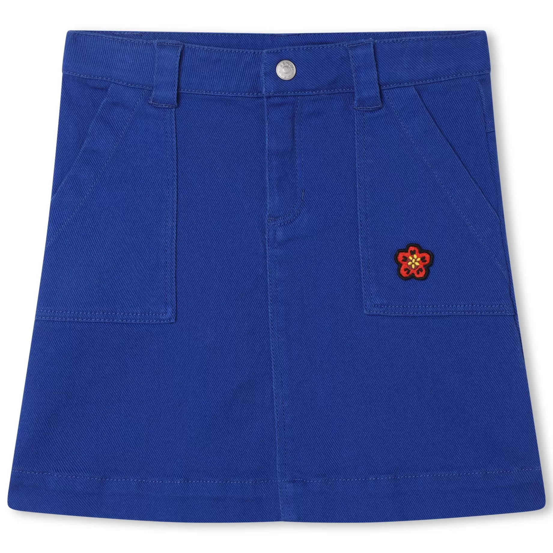 Cotton Adjustable-Waist Skirt^KENZO KIDS Discount