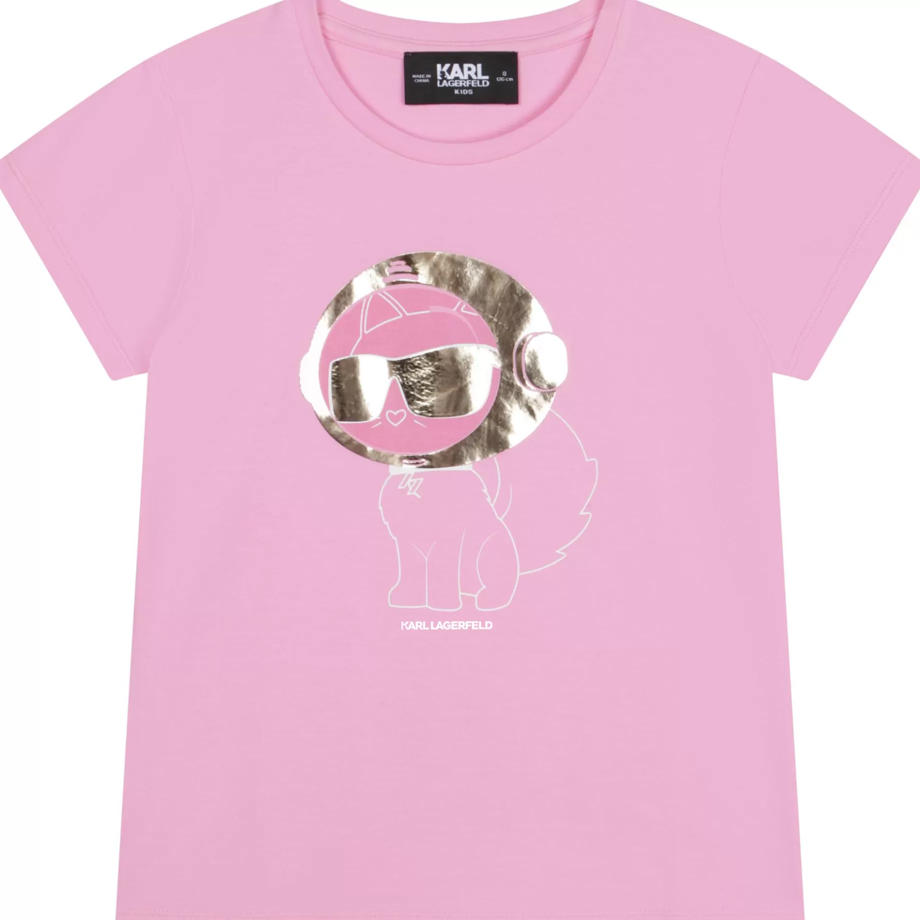 Cotton And Modal T-Shirt^KARL LAGERFELD KIDS Best