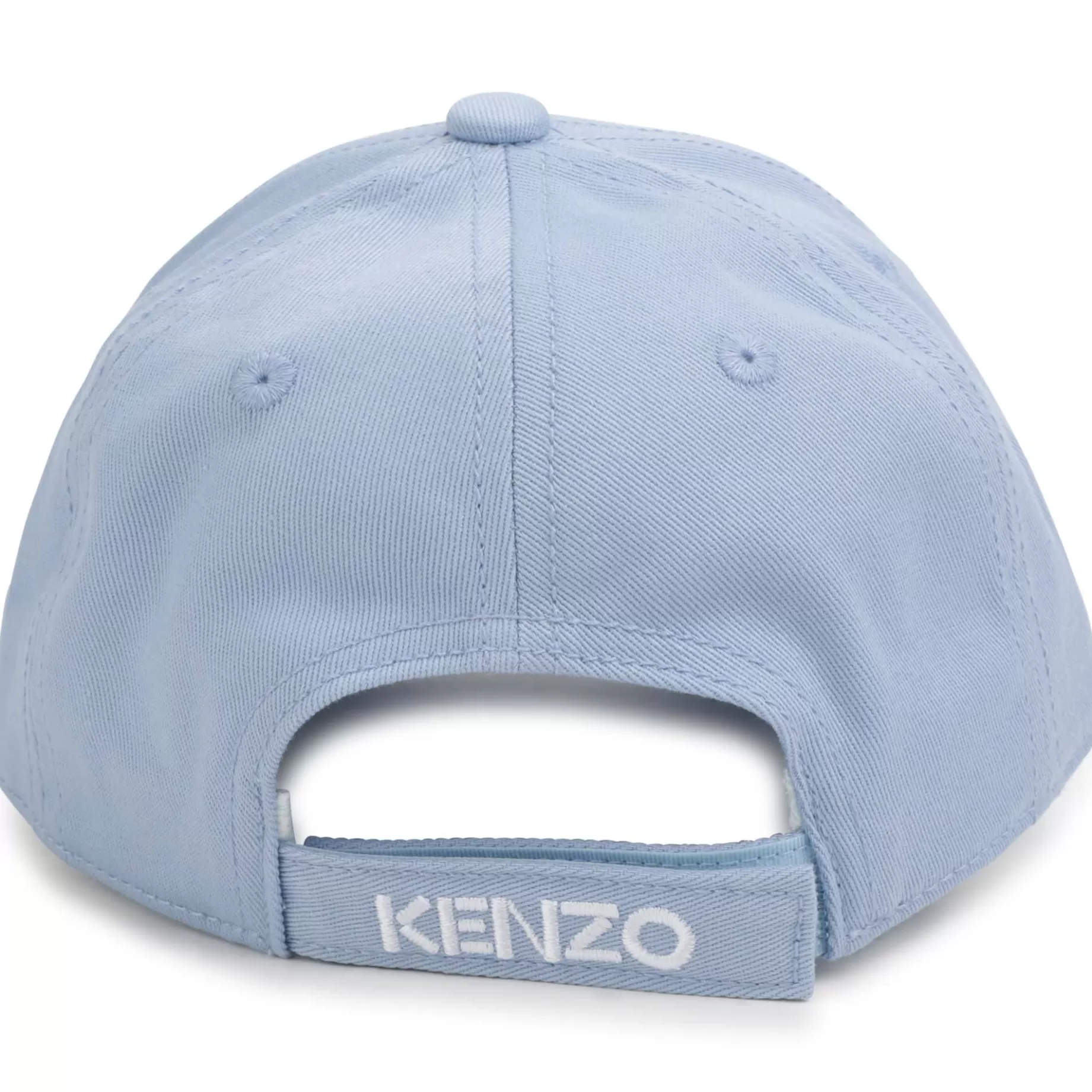 Cotton Embroidered Cap^KENZO KIDS New