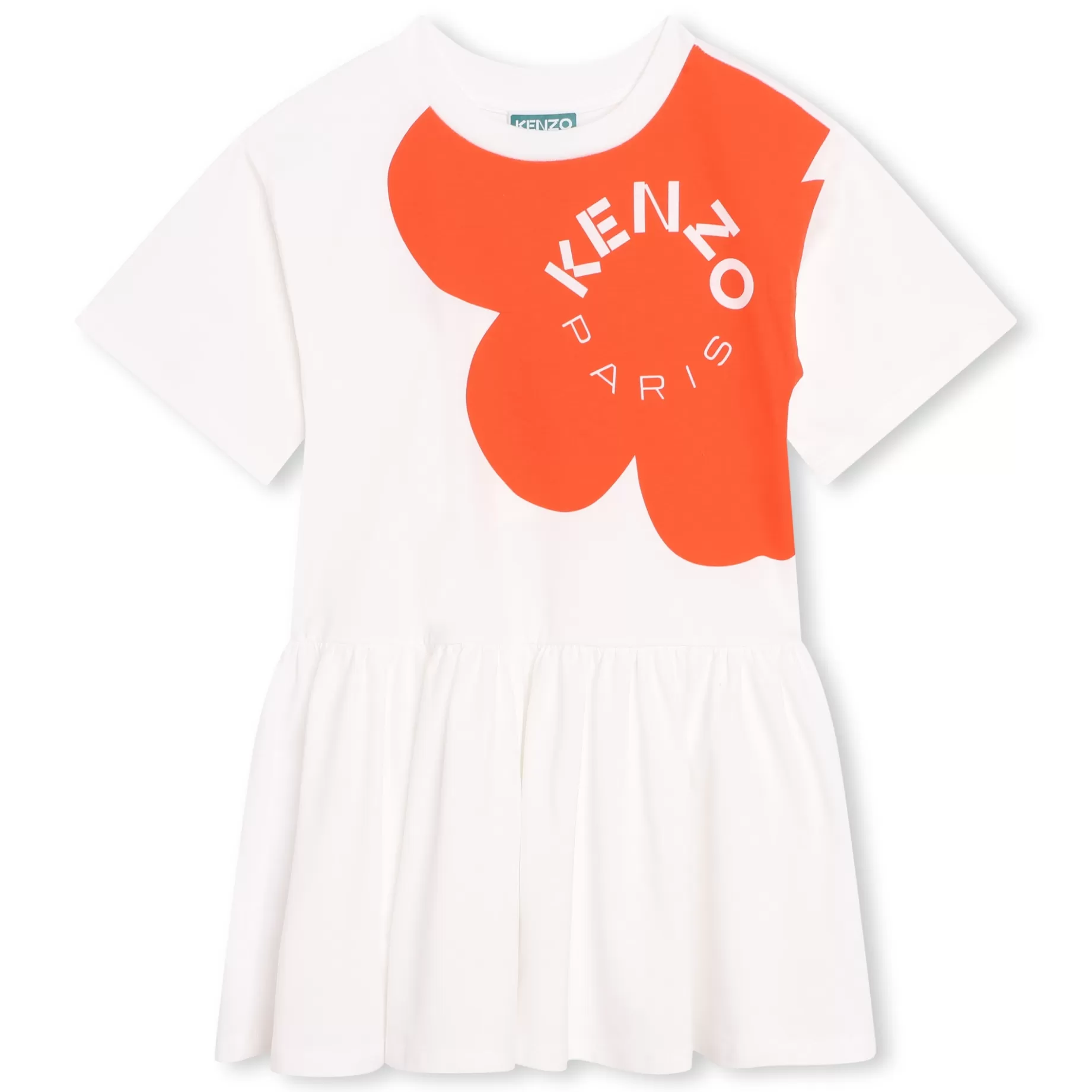 Cotton Flower-Print Dress^KENZO KIDS Best