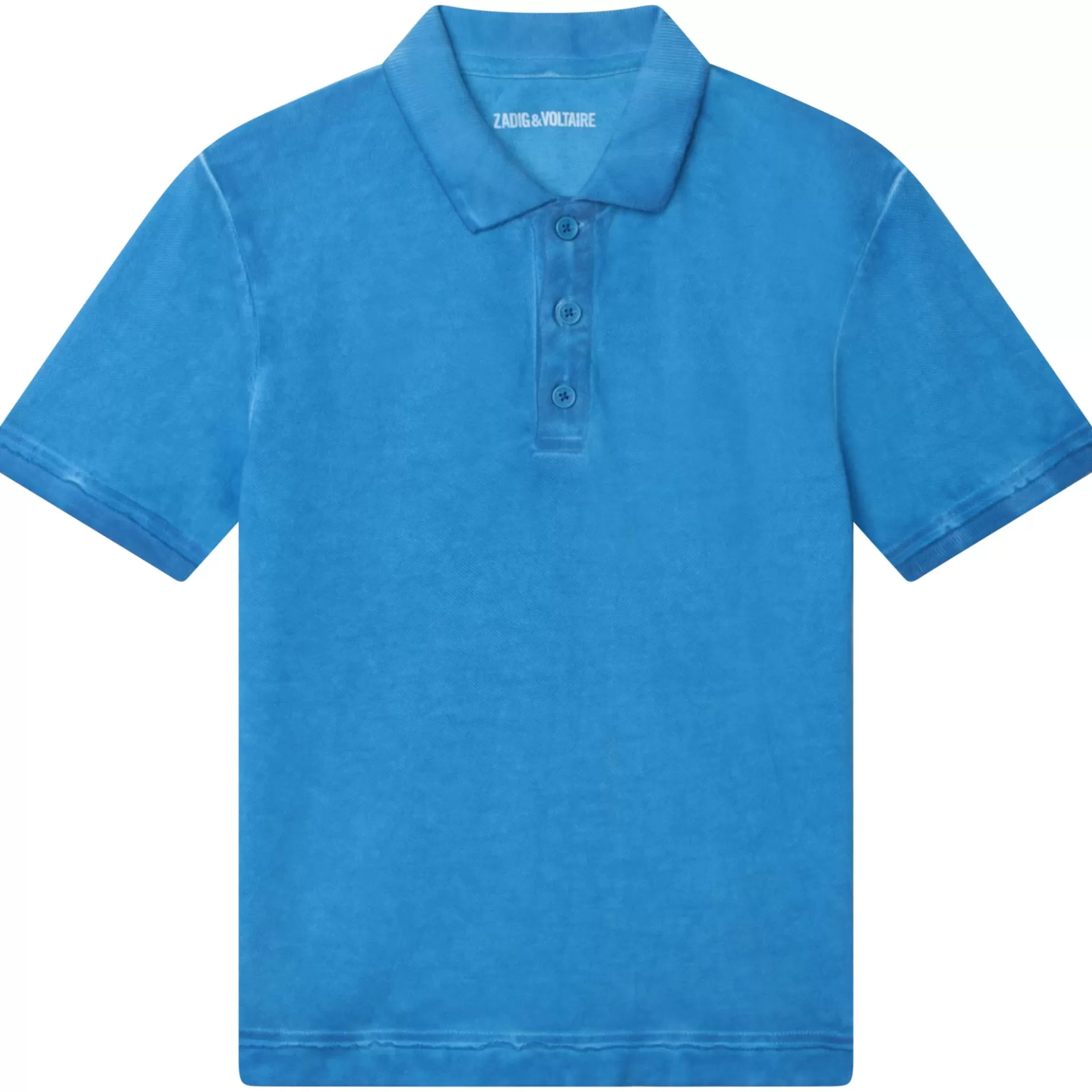 Cotton Pique Flocked Polo^ZADIG & VOLTAIRE Hot