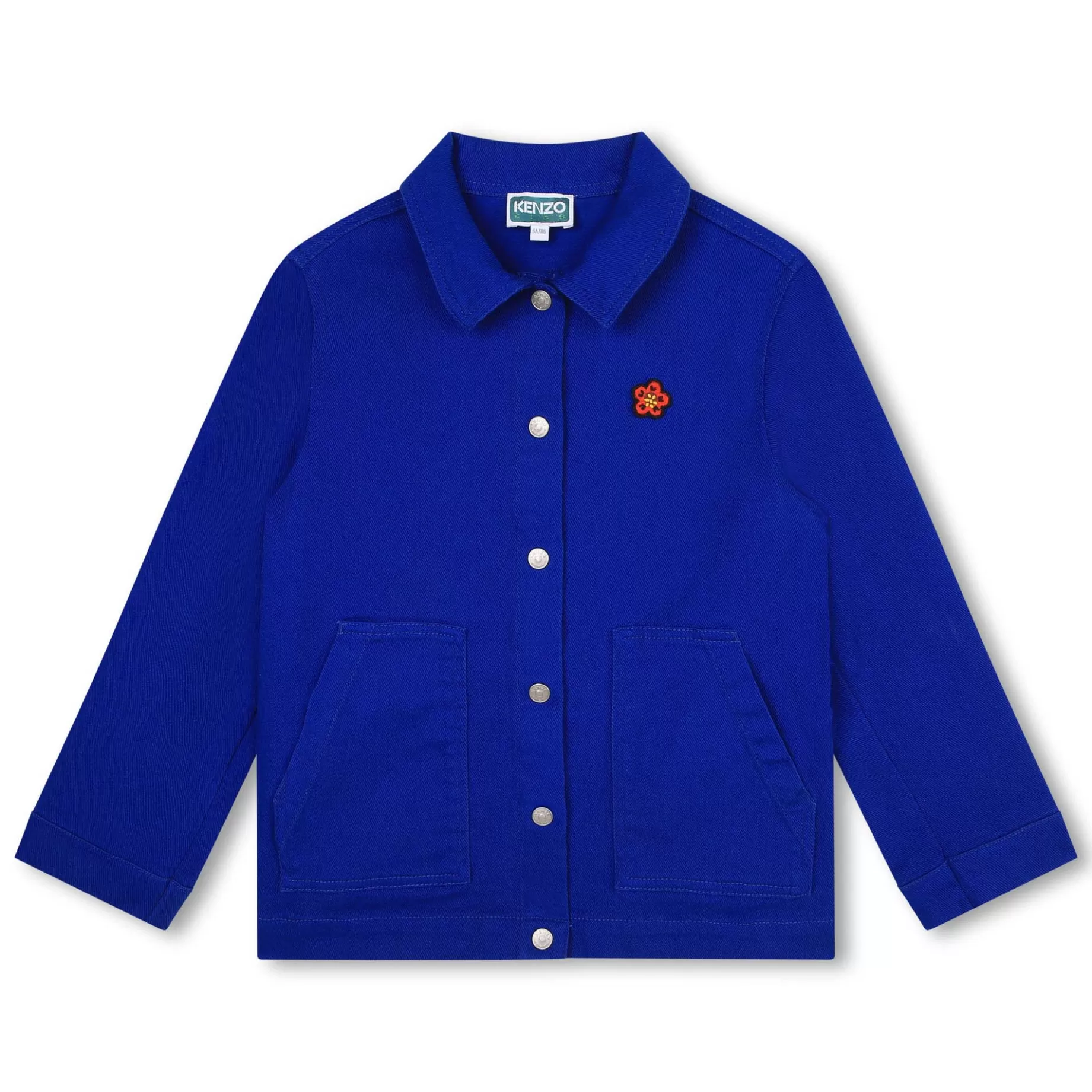 Cotton Press-Stud Jacket^KENZO KIDS Flash Sale