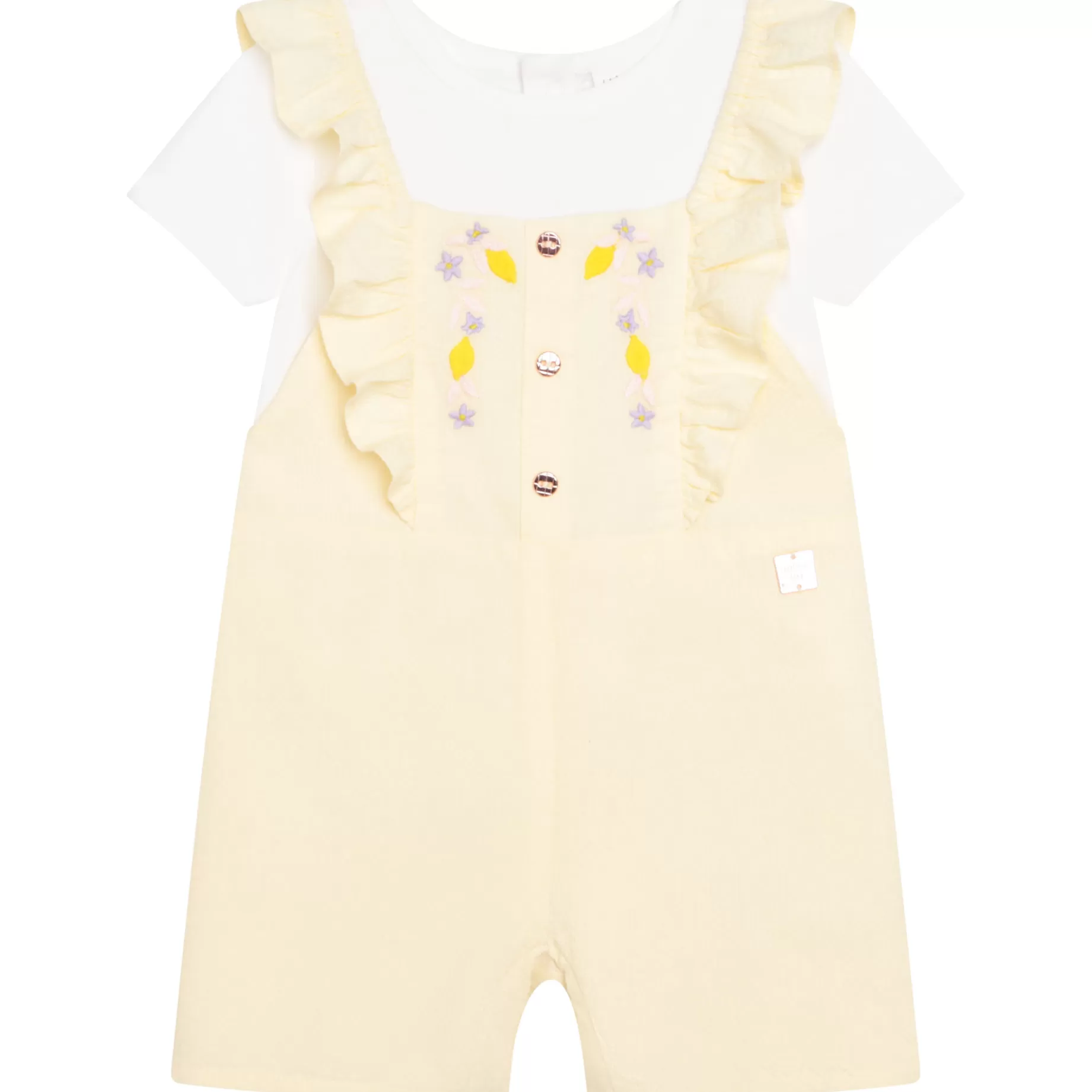 Cotton T-Shirt And Dungarees^CARREMENT BEAU Store