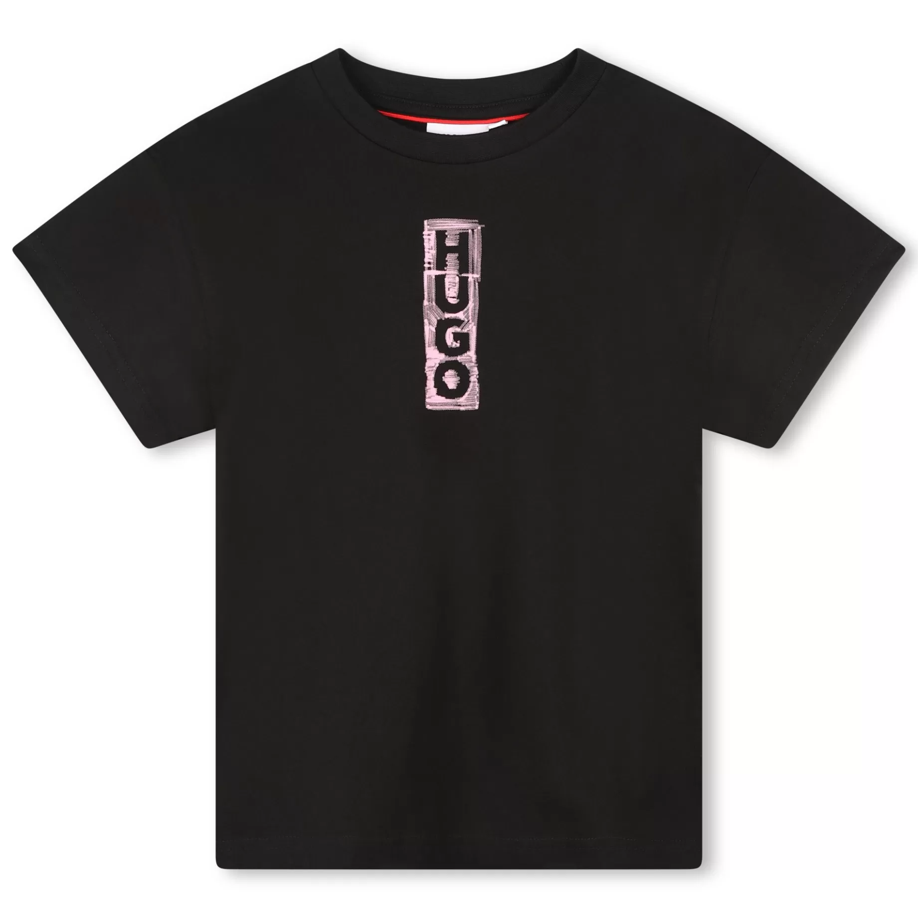 Cotton T-Shirt With Logo Print^HUGO Discount