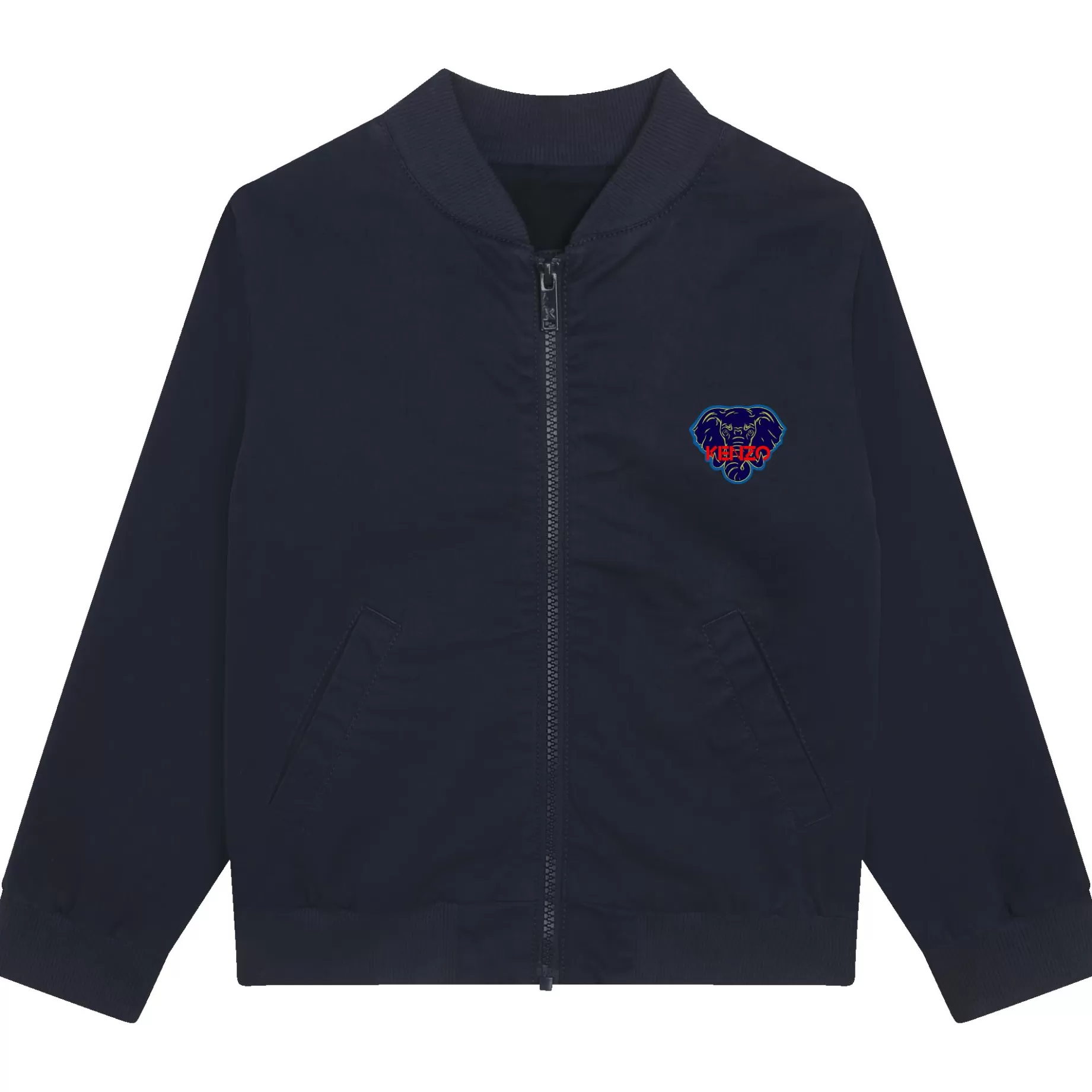 Cotton Twill Jacket^KENZO KIDS Online