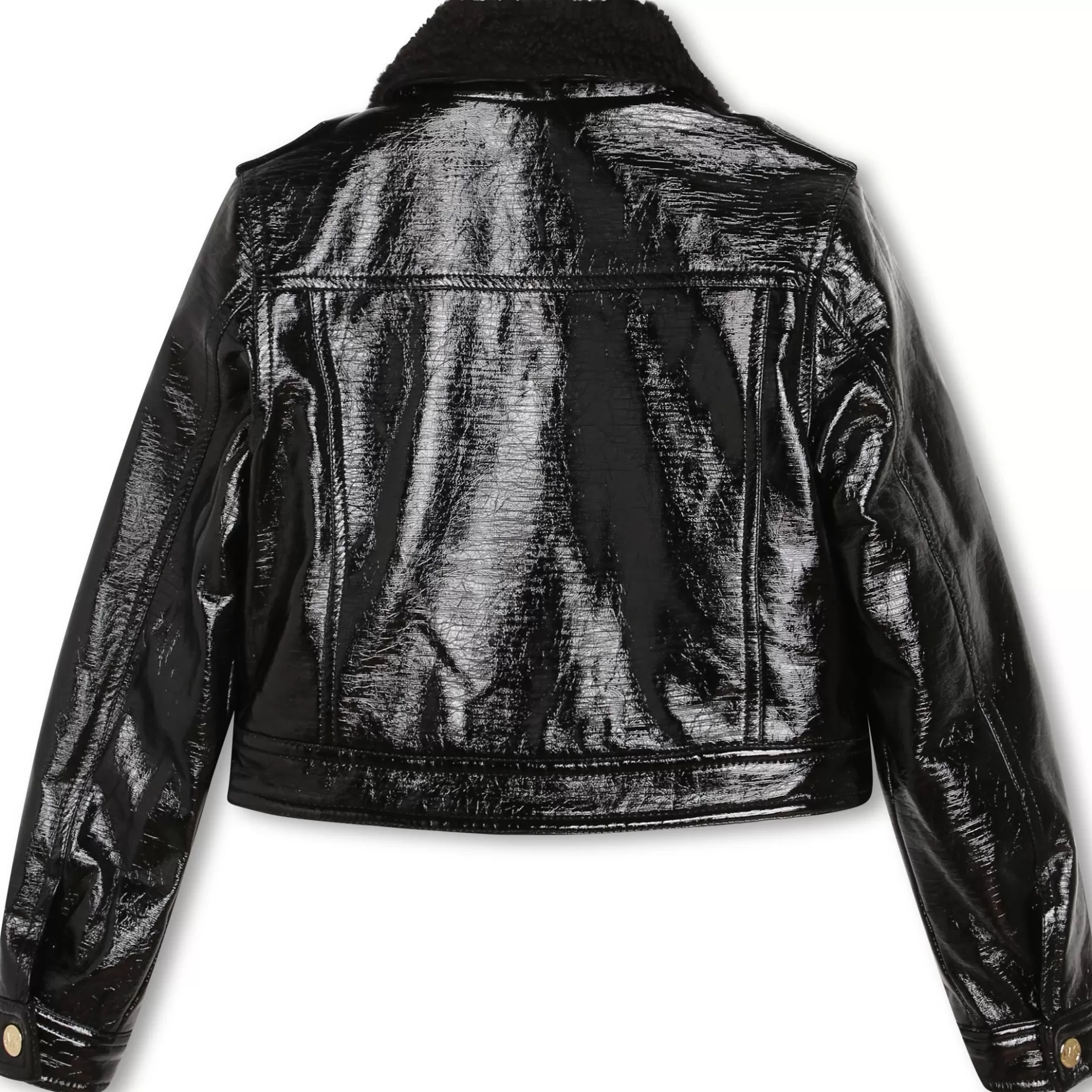 Cracked-Effect Jacket^MICHAEL KORS Cheap