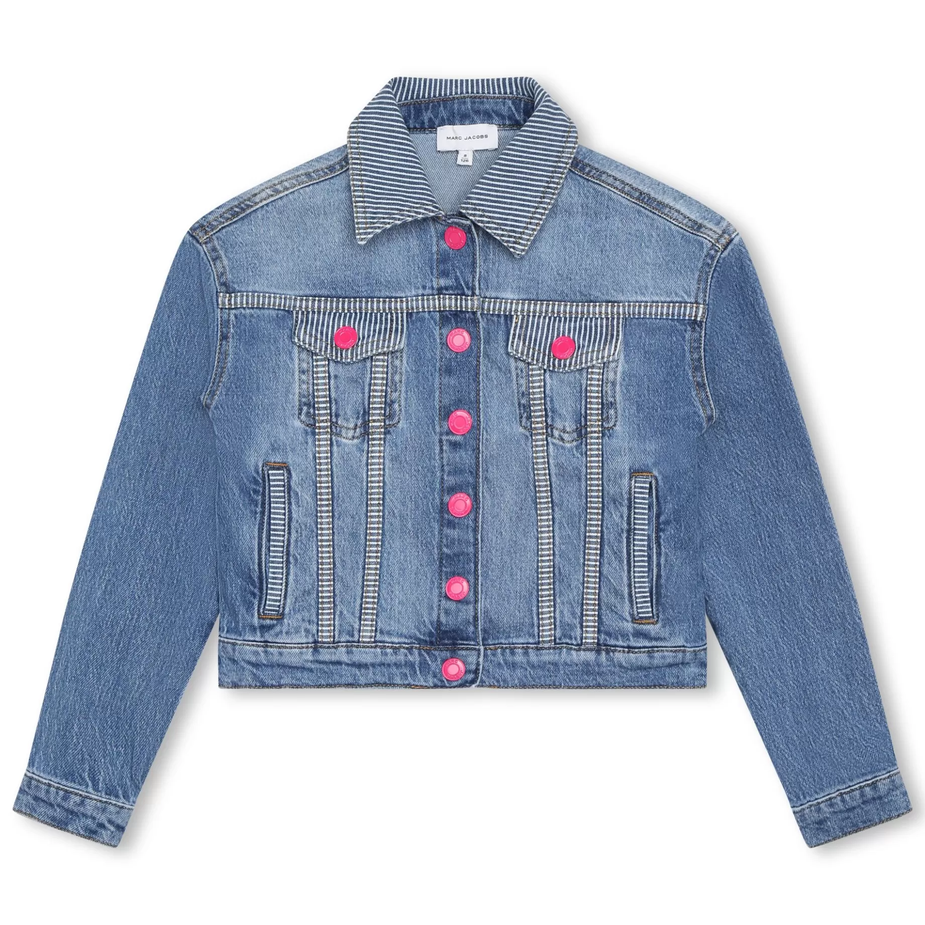 Denim Jacket With Stripes^MARC JACOBS Fashion