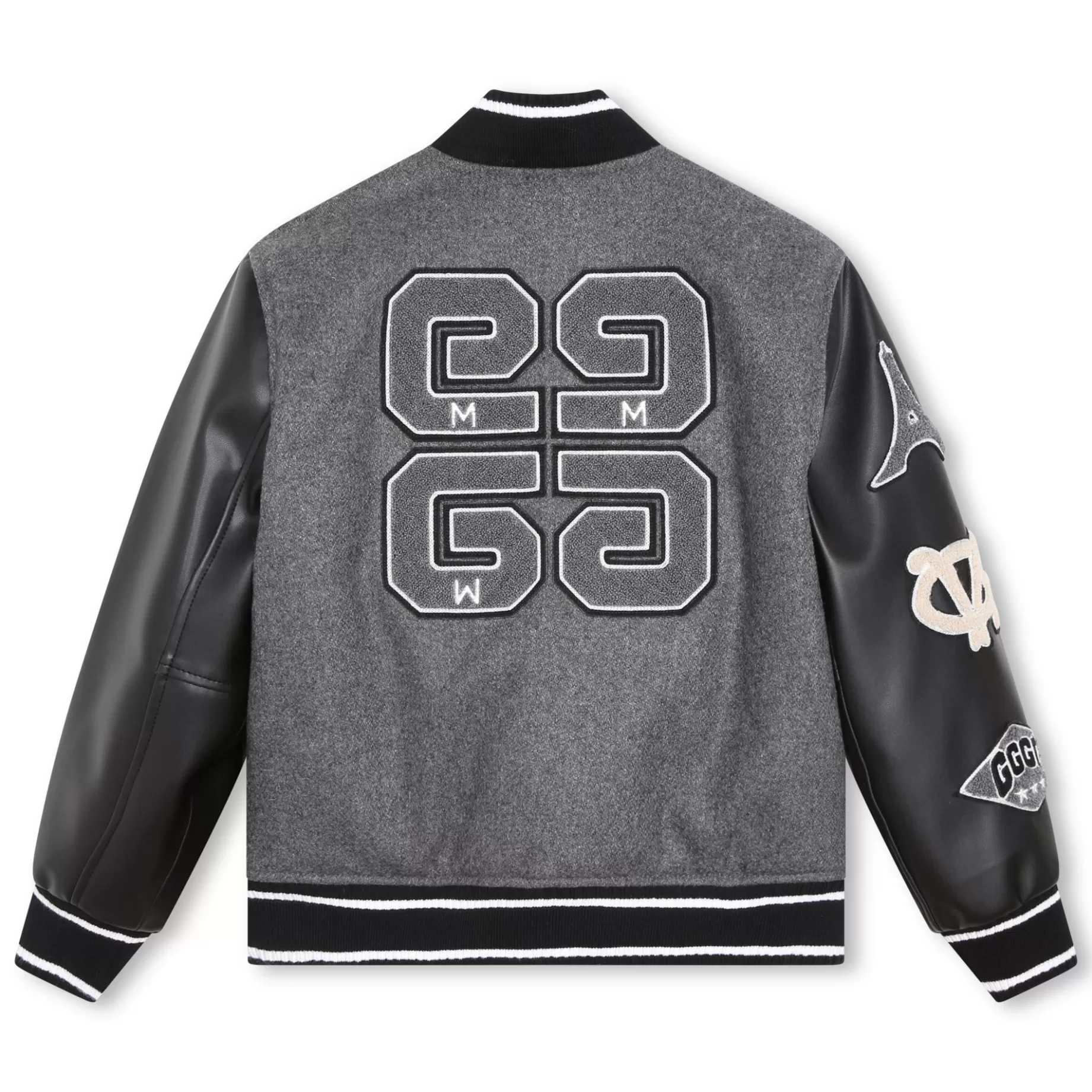 Dual-Fabric Baseball Jacket^GIVENCHY Outlet