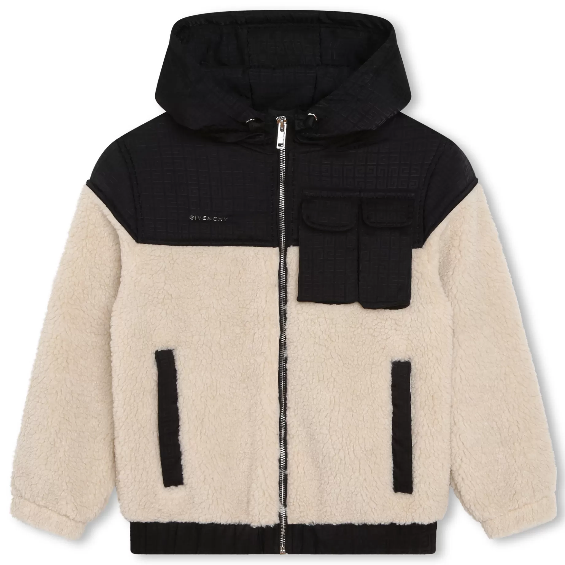 Dual-Fabric Hooded Jacket^GIVENCHY Outlet