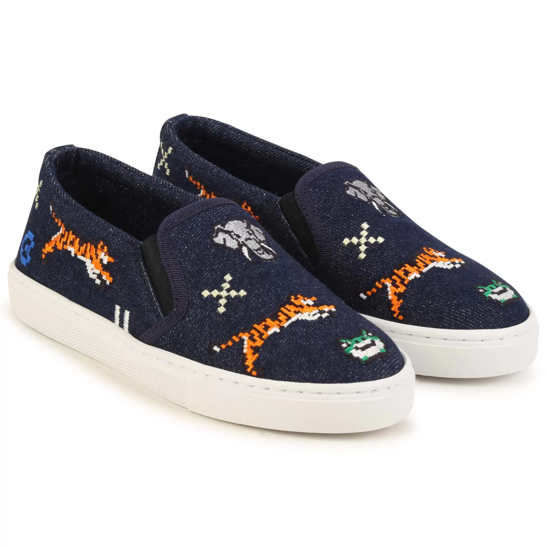 Elasticated Canvas Trainers^KENZO KIDS Best