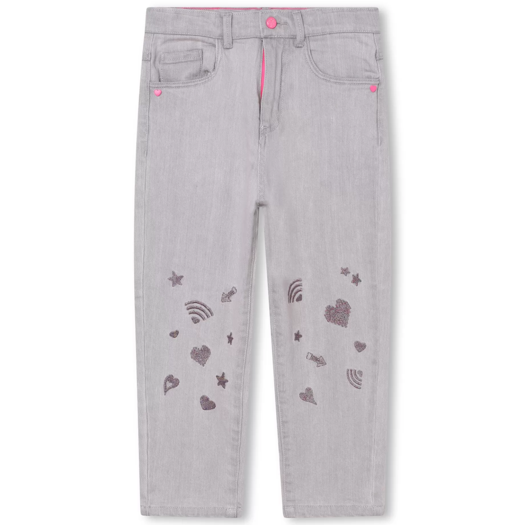 Embroidered Cotton Jeans^BILLIEBLUSH Hot