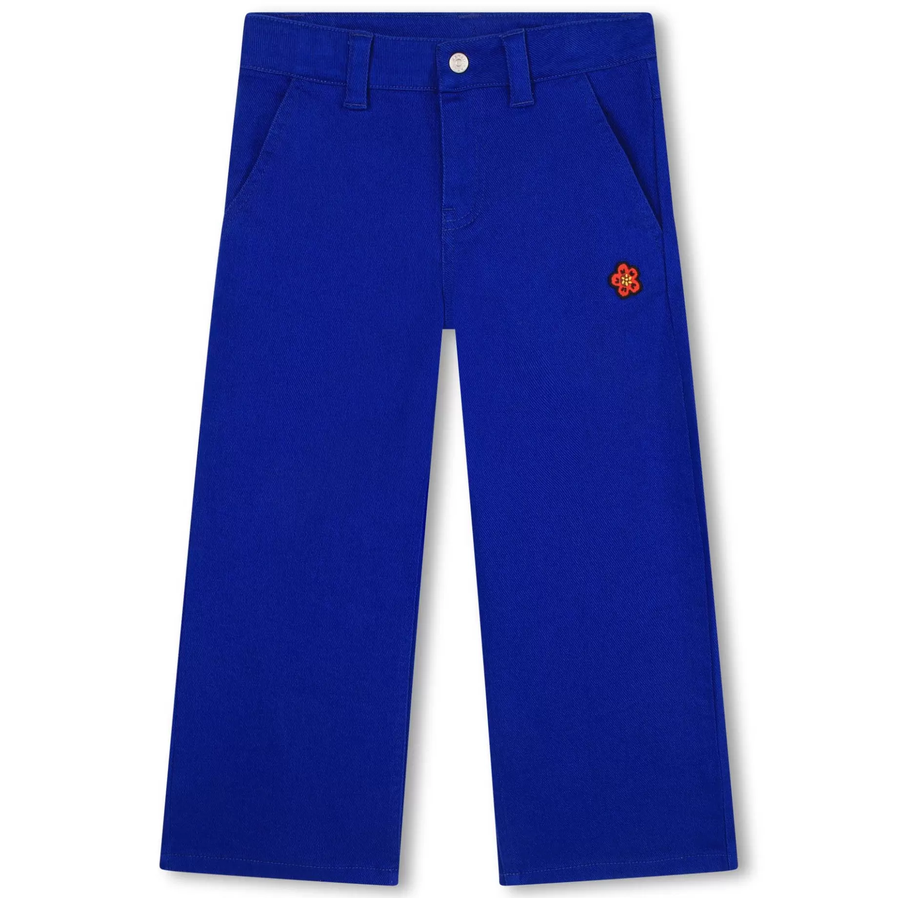 Embroidered Cotton Trousers^KENZO KIDS Online