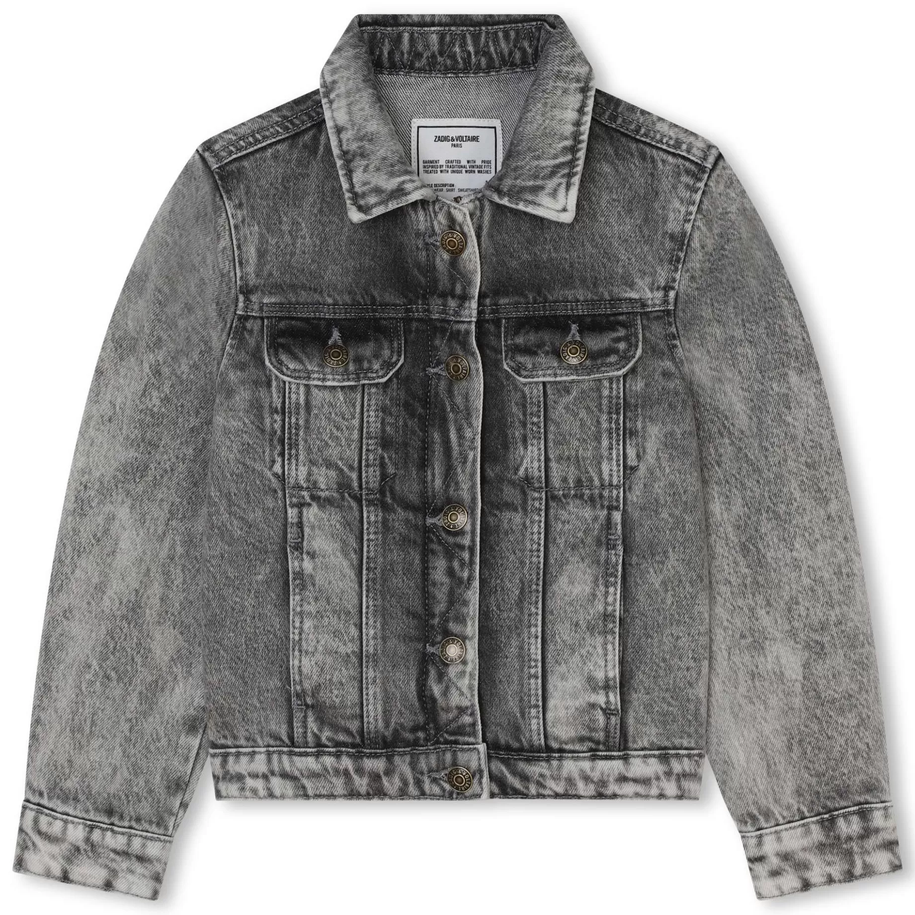 Embroidered Denim Jacket^ZADIG & VOLTAIRE Cheap