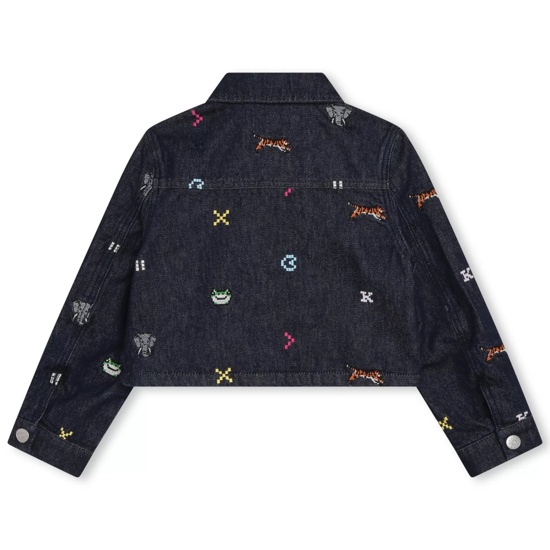 Embroidered Denim Jacket^KENZO KIDS Hot