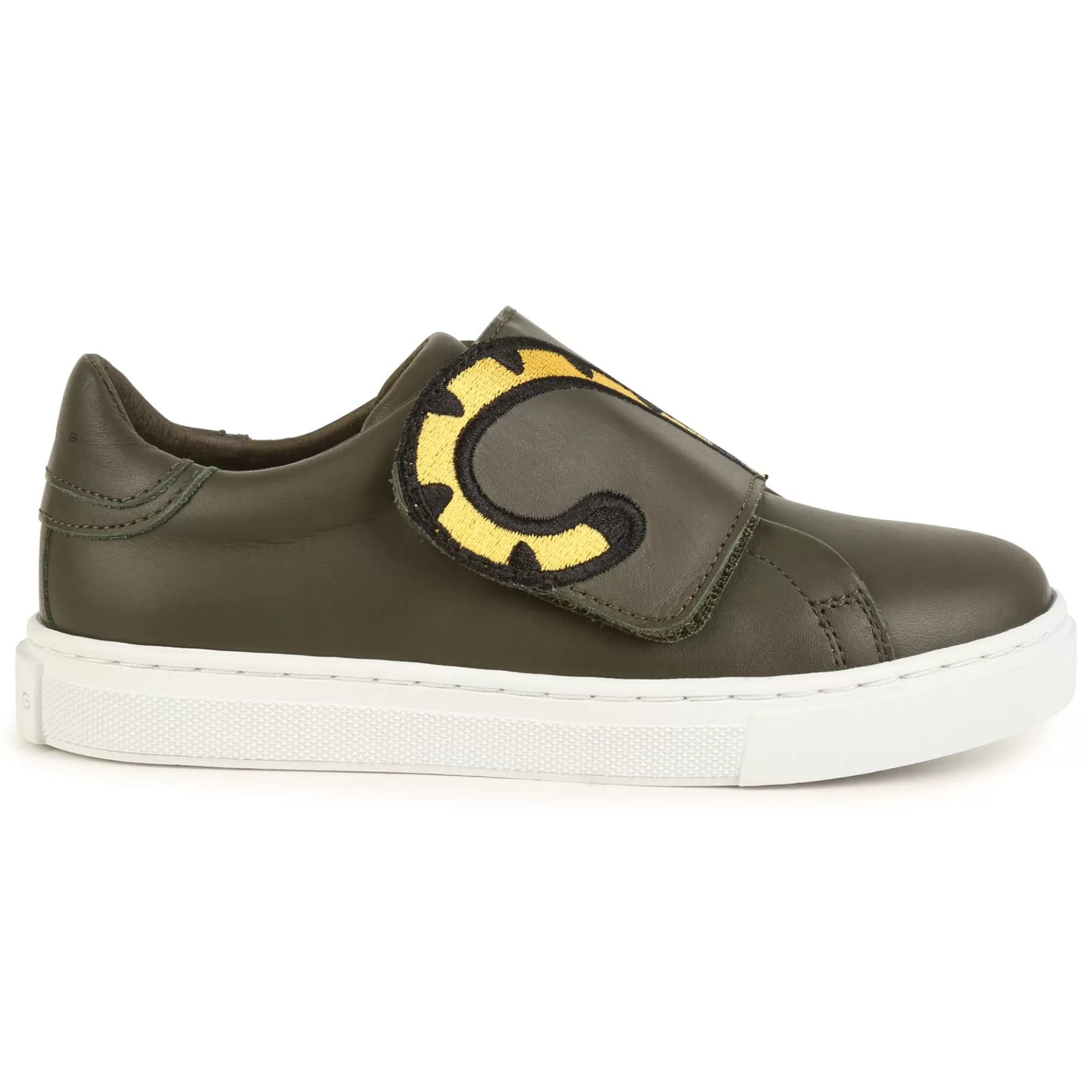 Embroidered Leather Trainers^KENZO KIDS Online