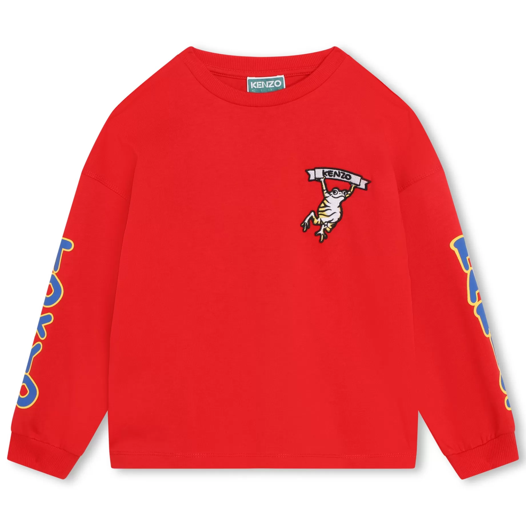 Embroidered, Printed T-Shirt^KENZO KIDS Store