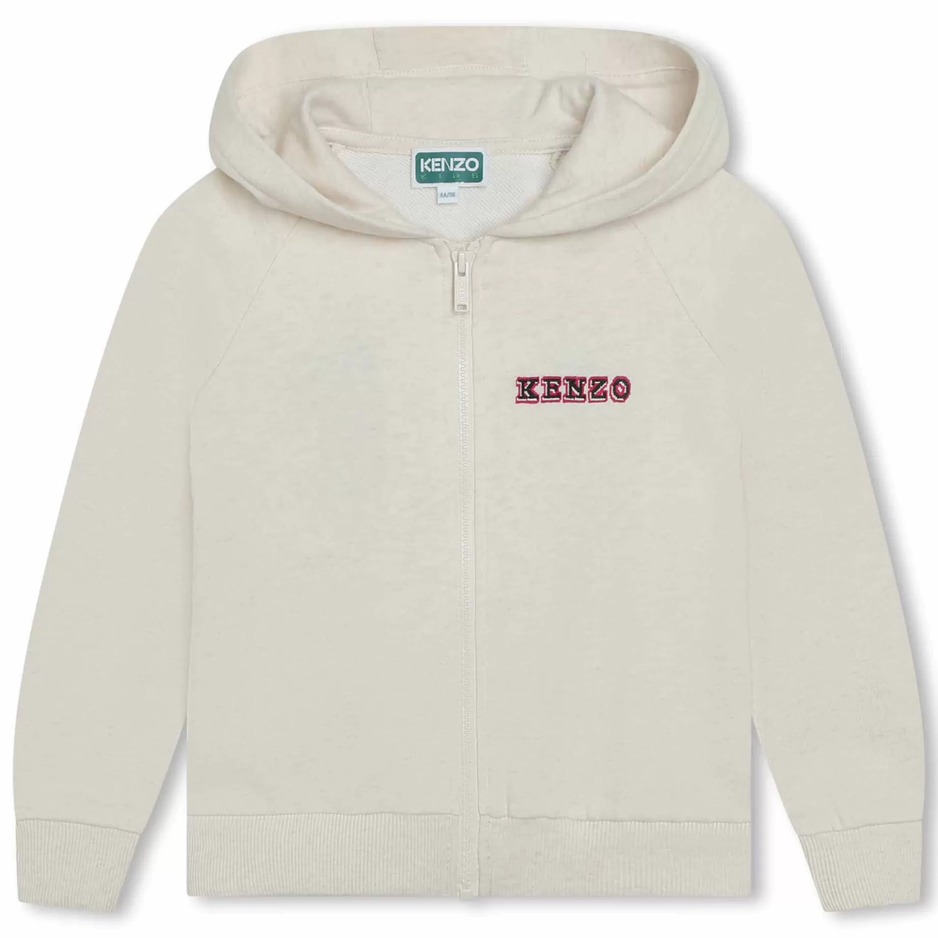 Embroidered Zip-Up Sweatshirt^KENZO KIDS Shop