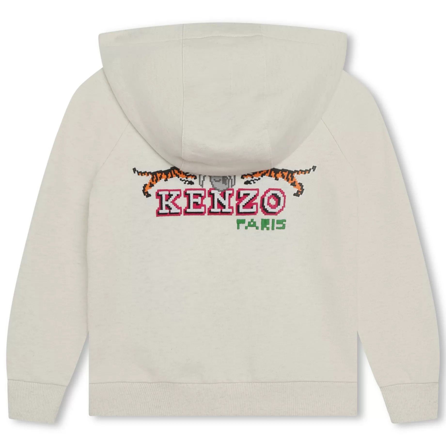 Embroidered Zip-Up Sweatshirt^KENZO KIDS Shop