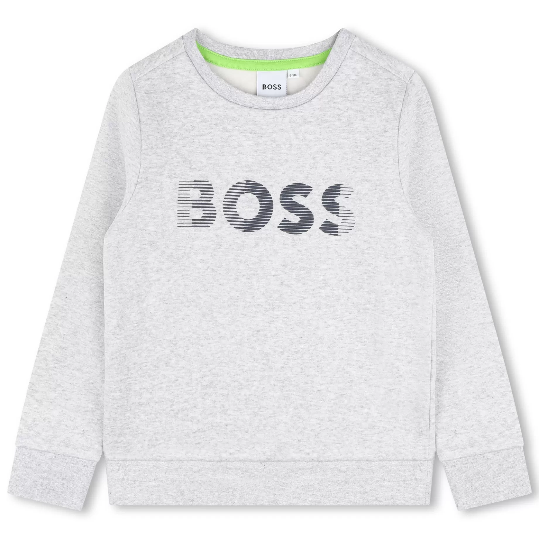 Fleece Round-Neck Sweatshirt^BOSS Cheap