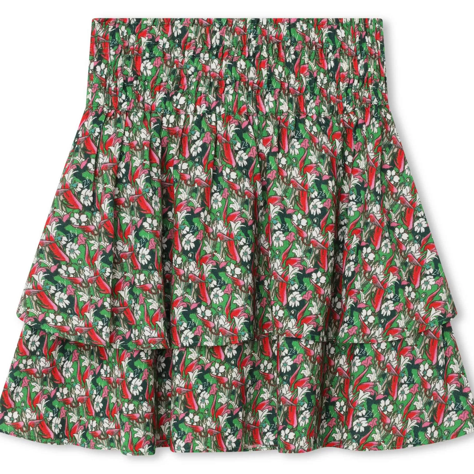 Flower-Print Frilled Skirt^ZADIG & VOLTAIRE Cheap