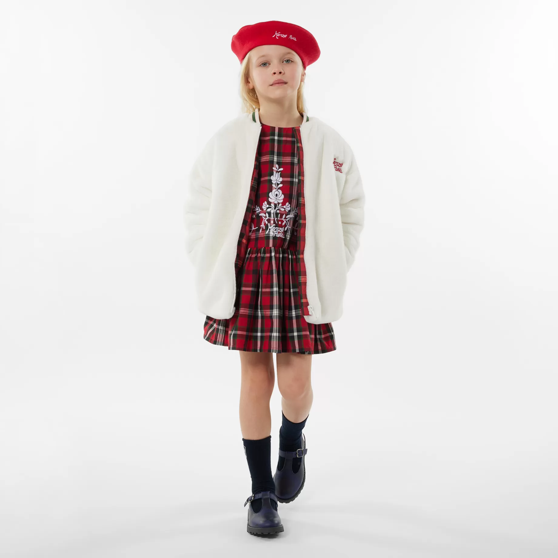 Fluffy Fleece Coat^KENZO KIDS Fashion