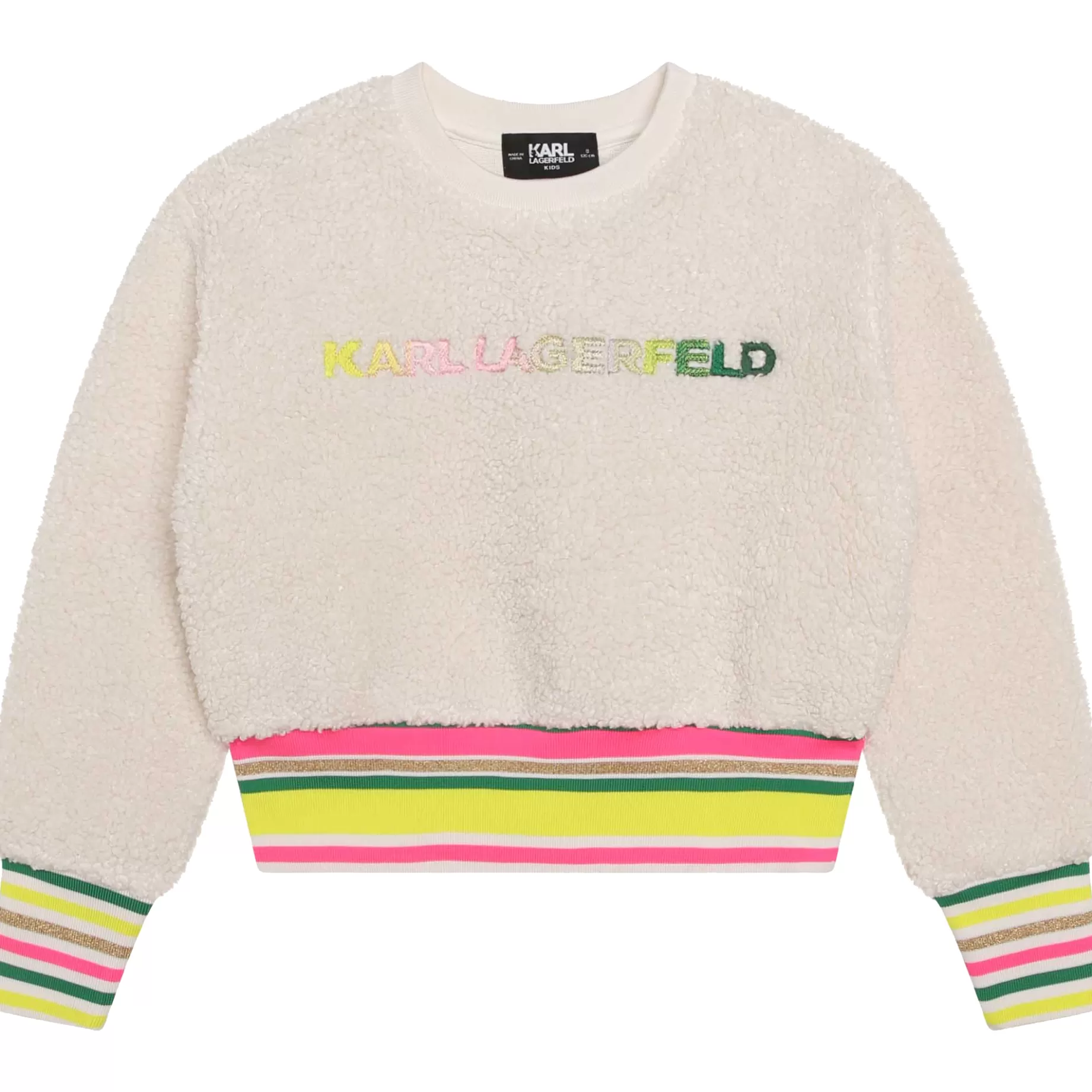 Fluffy Fleece Sweatshirt^KARL LAGERFELD KIDS Discount