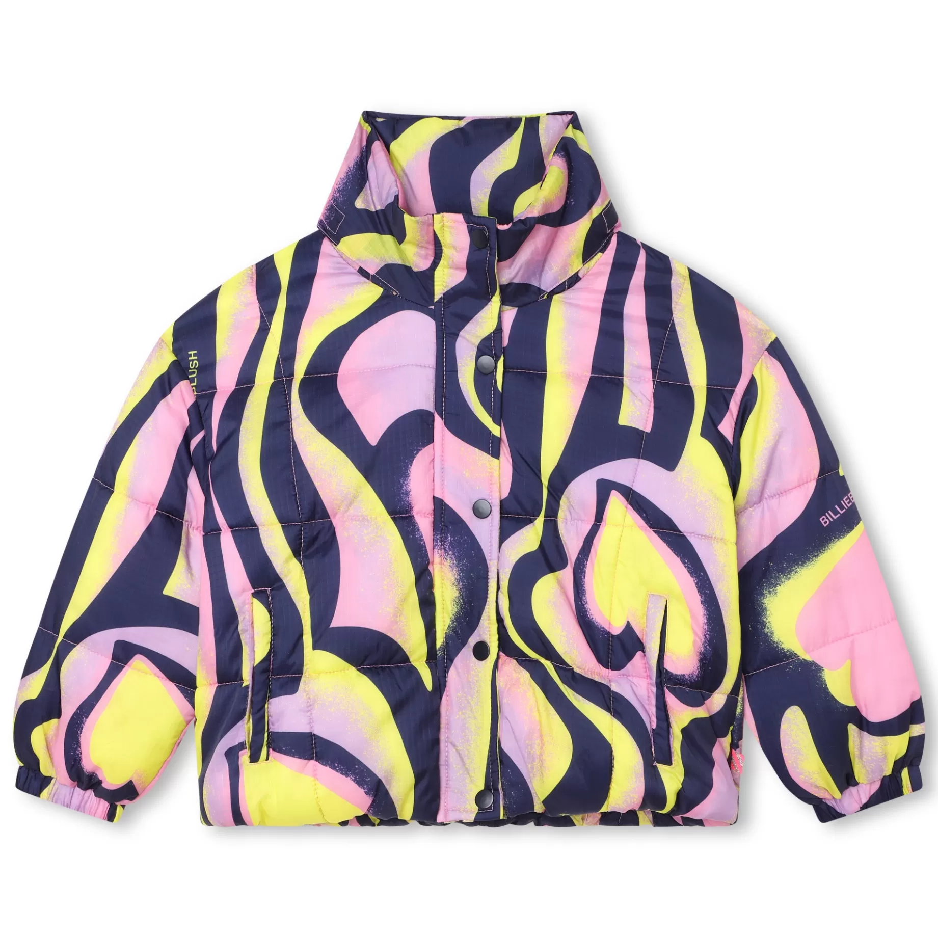 Heart-Print Puffer Jacket^BILLIEBLUSH Store