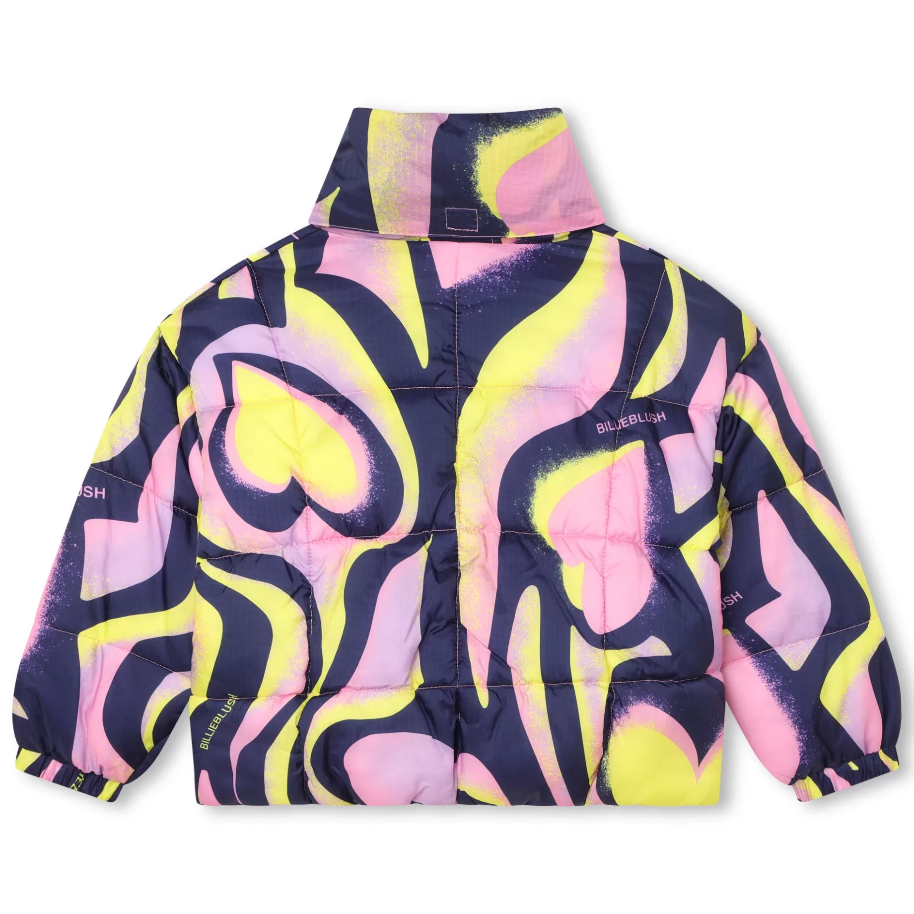 Heart-Print Puffer Jacket^BILLIEBLUSH Store