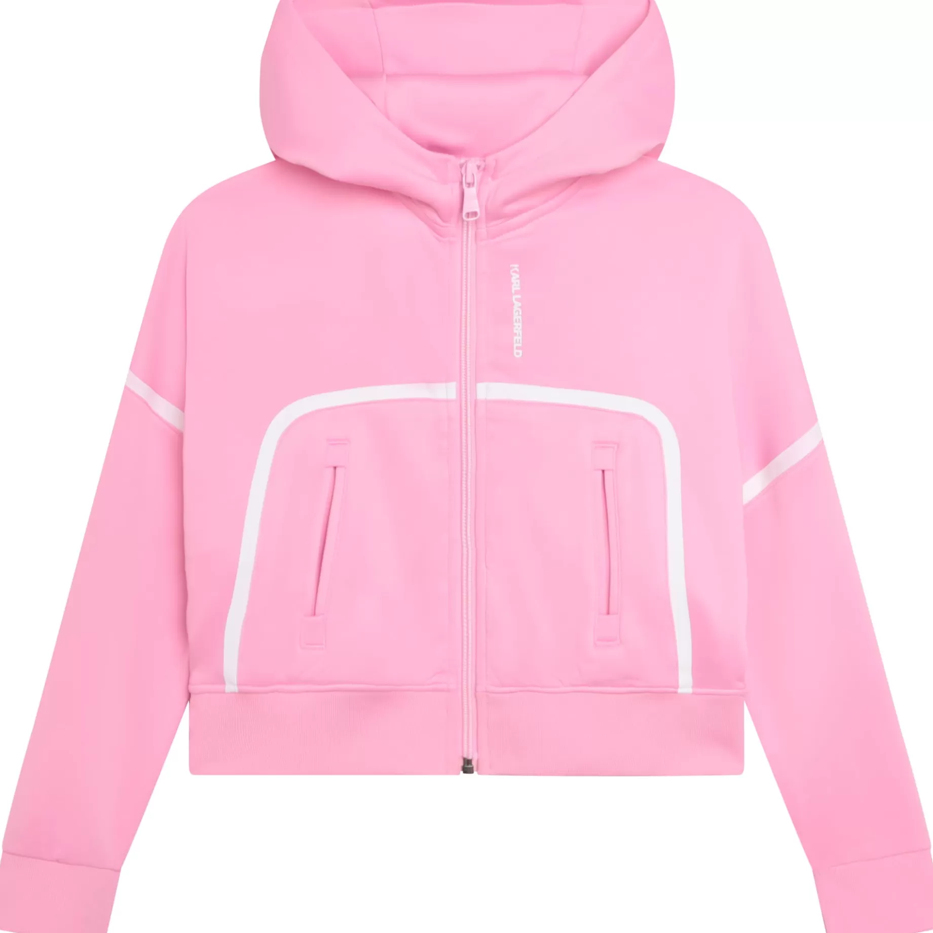 Hooded Jogging Cardigan^KARL LAGERFELD KIDS Fashion