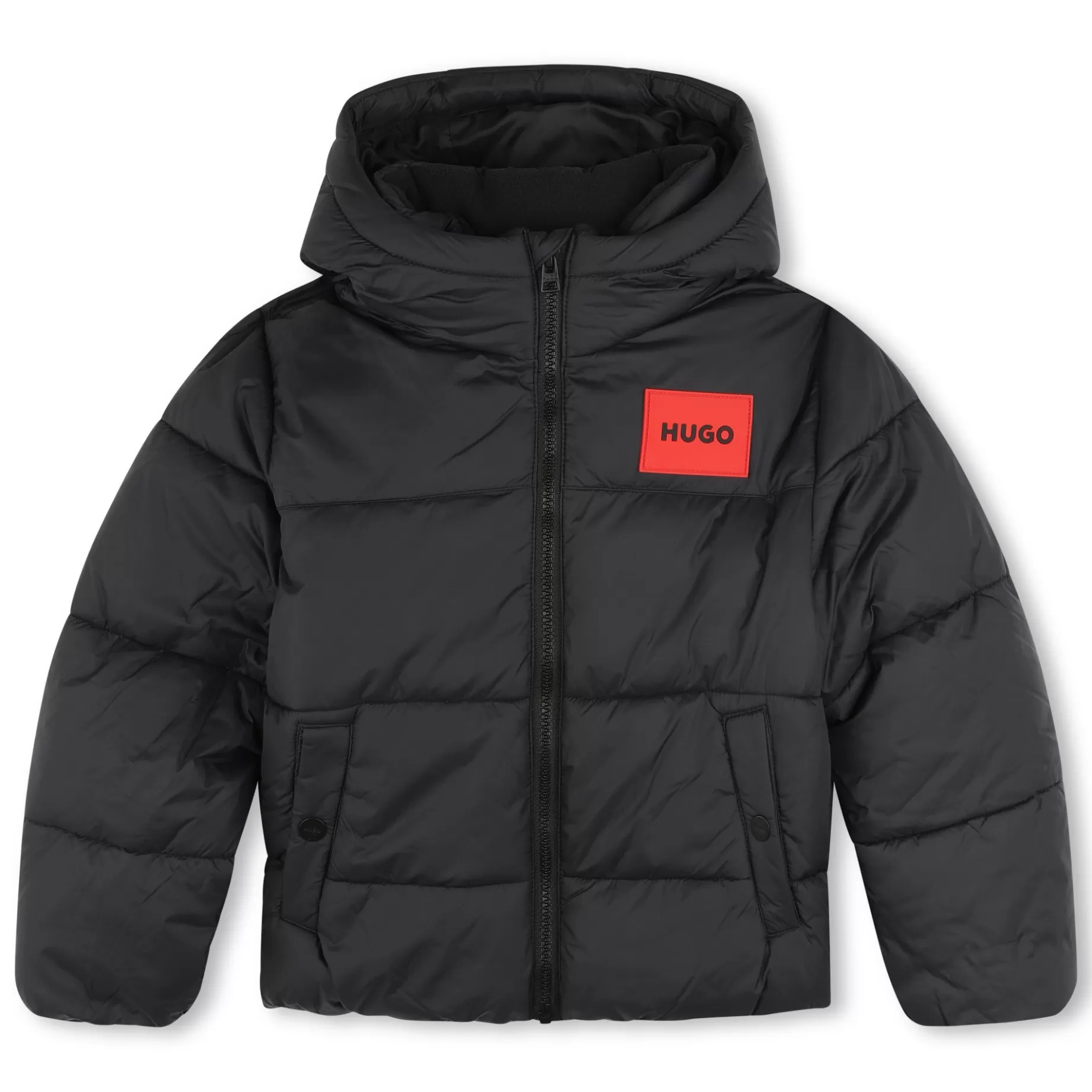 Hooded Water-Repellent Puffer^HUGO Cheap