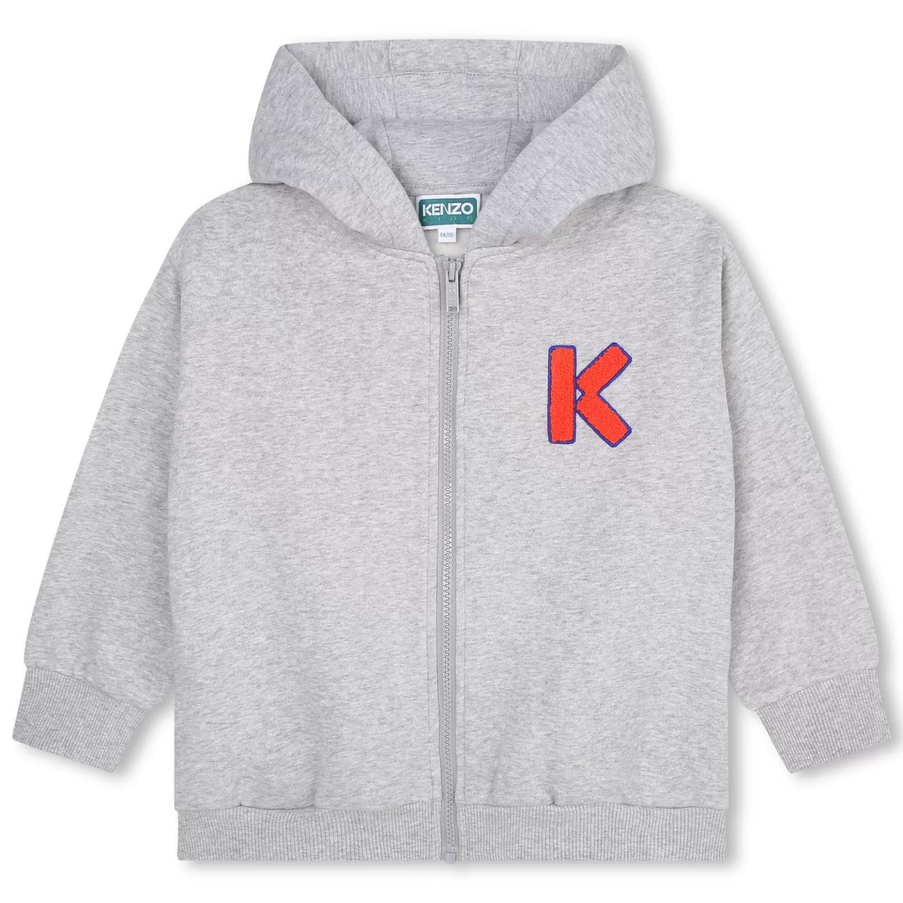 Hooded Zip-Up Sweatshirt^KENZO KIDS Store