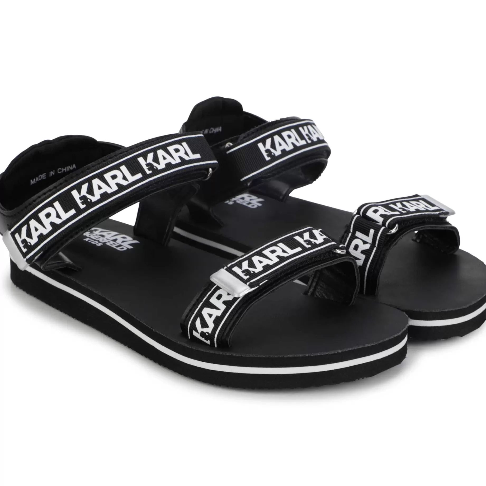 Hook-And-Loop Sandals^KARL LAGERFELD KIDS Discount